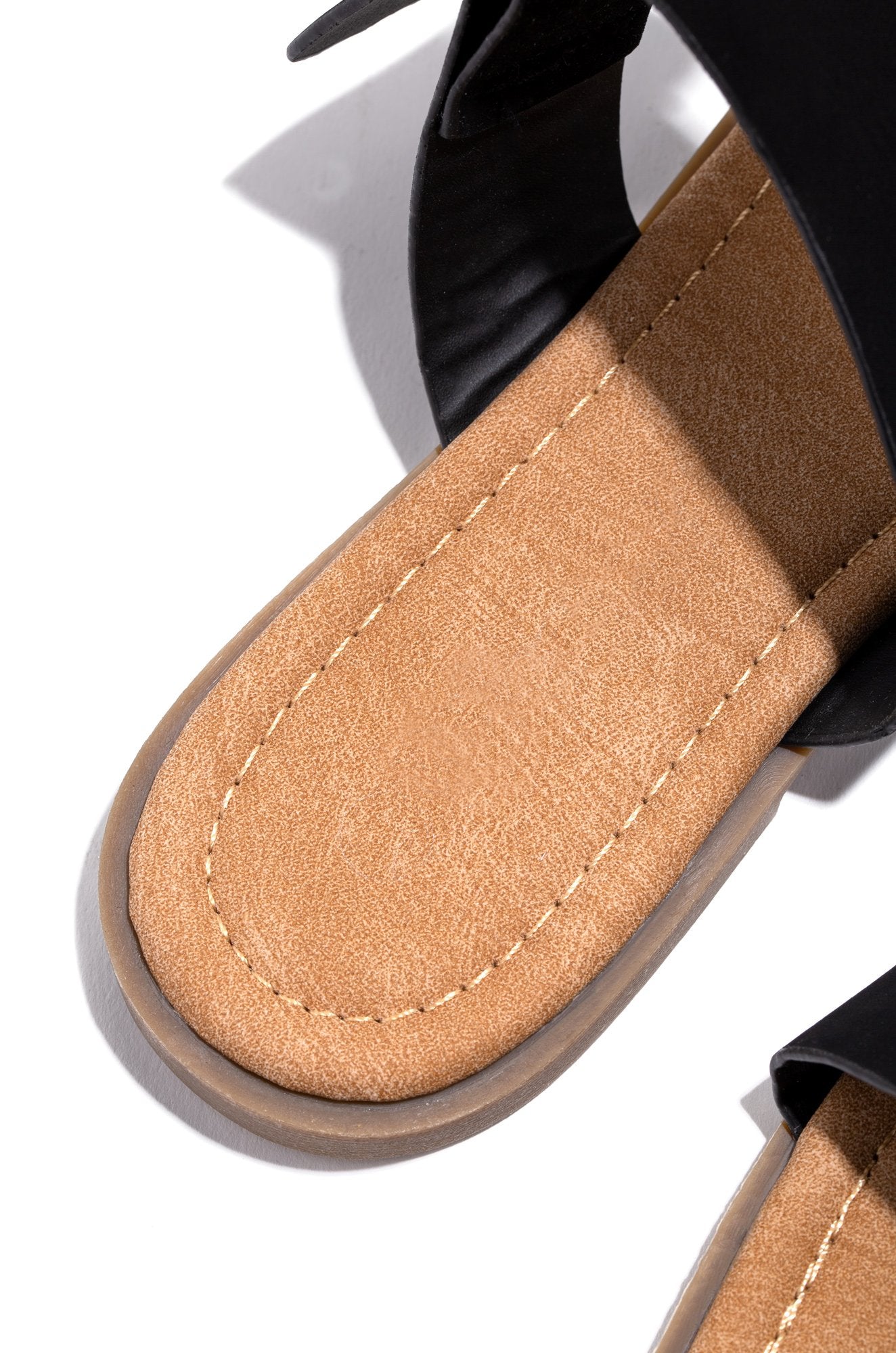 Lydia Double Buckle Strappy Sandals for Women - Black Summer Casual Shoes | Comfortable Walking Sandals for Beach, Vacation & Daily Wear