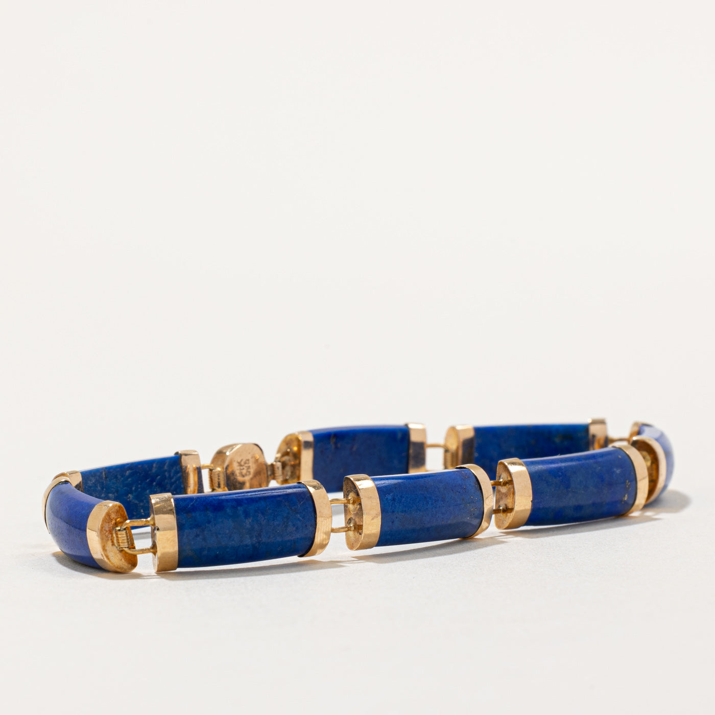 Natural Blue Lapis Lazuli Beaded Bracelet - 40.00 Carat Total Weight - 7 Inch Adjustable - Handmade Gemstone Jewelry for Women - Perfect for Meditation, Yoga & Spiritual Healing