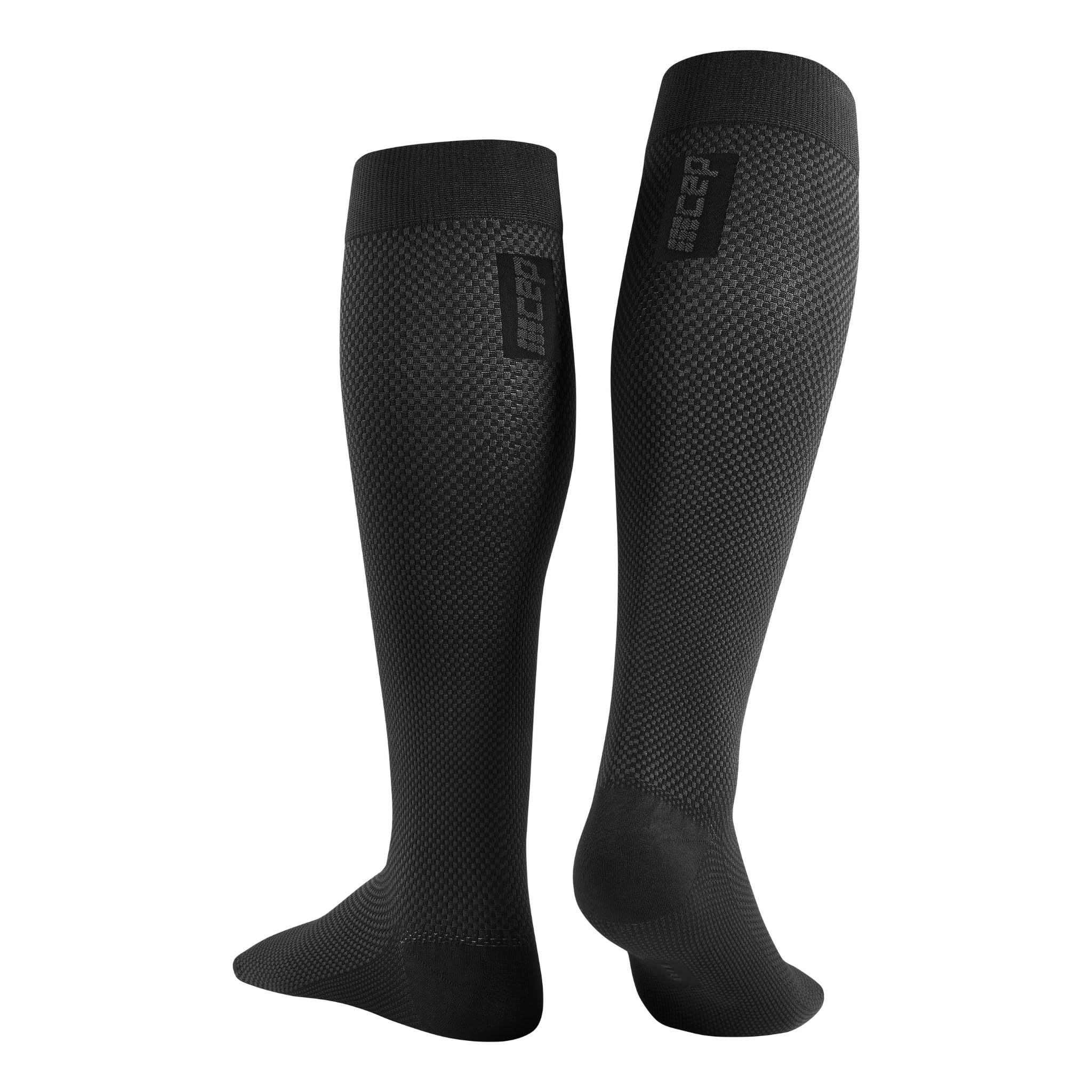 CEP Men’s Allday Knee High Compression Wool Socks for Business, Dress & Travel - Moisture Wicking, Arch Support & Pain Relief - Perfect for Office, Flying & Long Workdays
