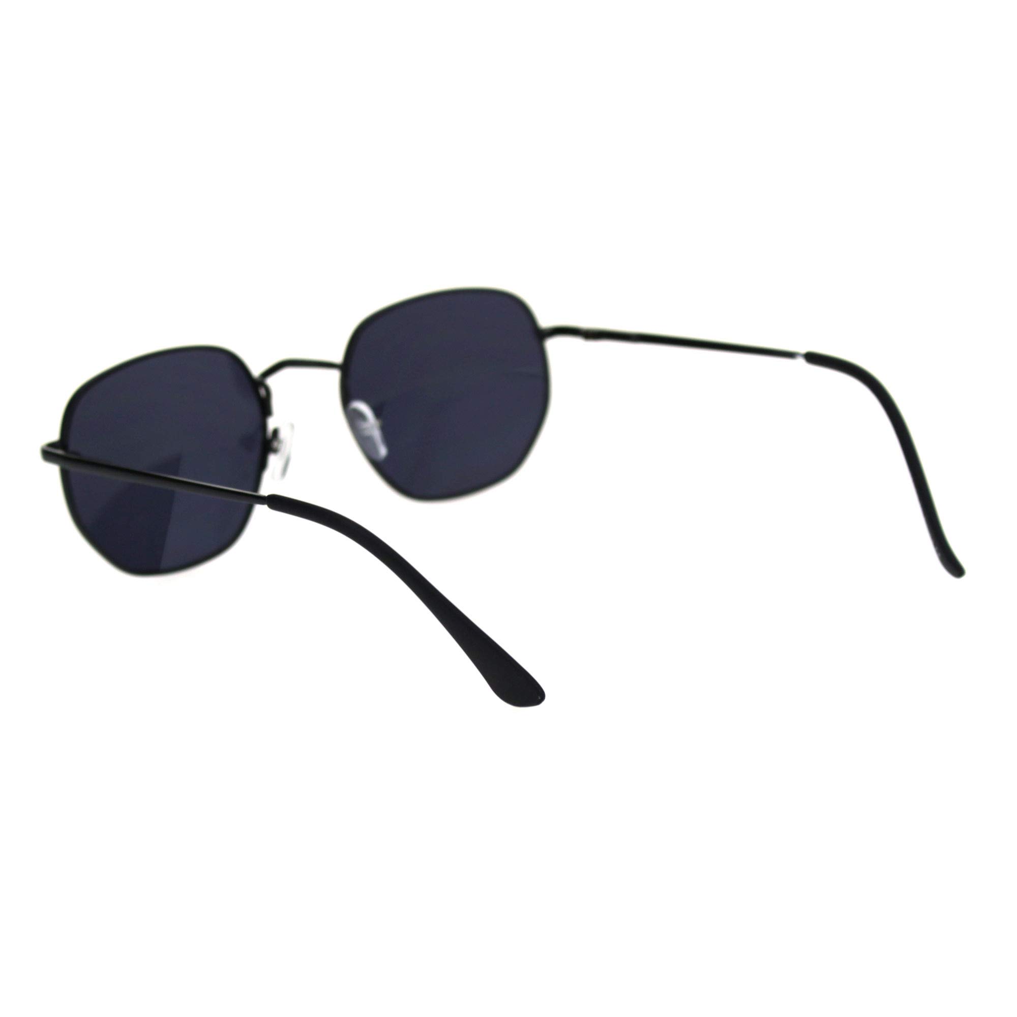 Vintage Metal Frame Rectangular Classic Dad Sunglasses - UV Protection for Men, Outdoor Activities & Driving