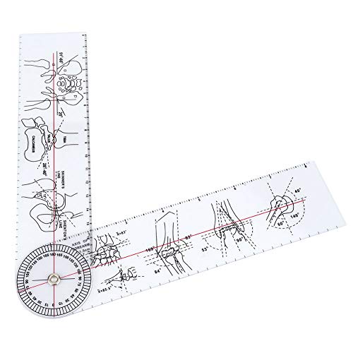 6/8/10 Inch Angle Ruler Set - 3Pcs Semi-Transparent Goniometer for Woodworking, Sewing & DIY Projects | Easy Angle Measurement Tool for Carpentry, Engineering & Crafting