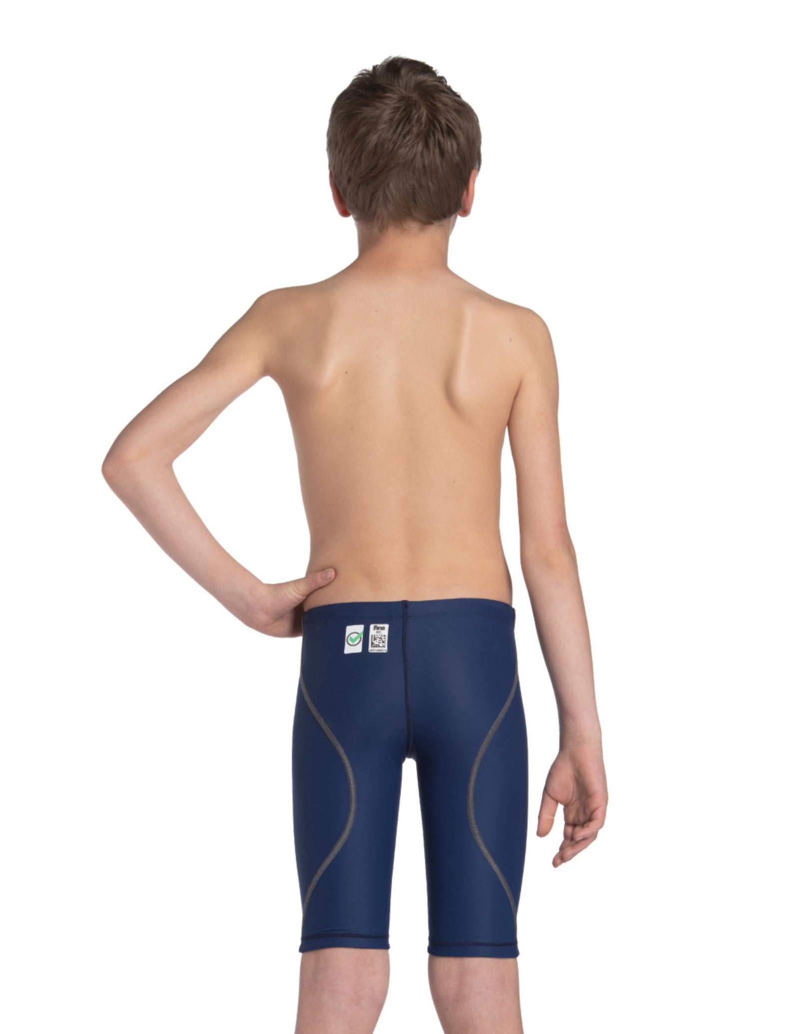 Boys Powerskin ST NEXT Jammer - High Performance Swimwear for Competitive Swimming - Navy Blue Racing Suit for Kids & Youth Athletes | Perfect for Swim Meets, Training & Water Sports