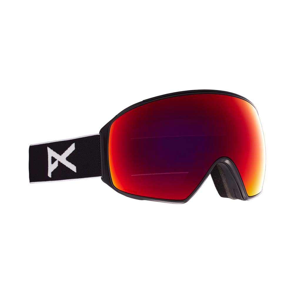 Anon Men's M4 Perceive Toric Snow Goggles with Spare Lens & MFI Face Mask - Anti-Fog Ski Goggles for Winter Sports & Snowboarding