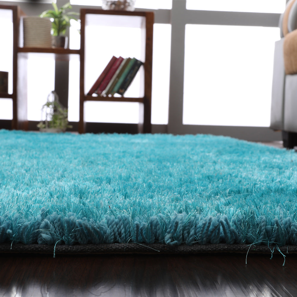 Hand Tufted Pile Rug - Soft & Durable Non-Slip Area Rug for Living Room, Bedroom, or Nursery - Perfect for Home Decor & Cozy Spaces