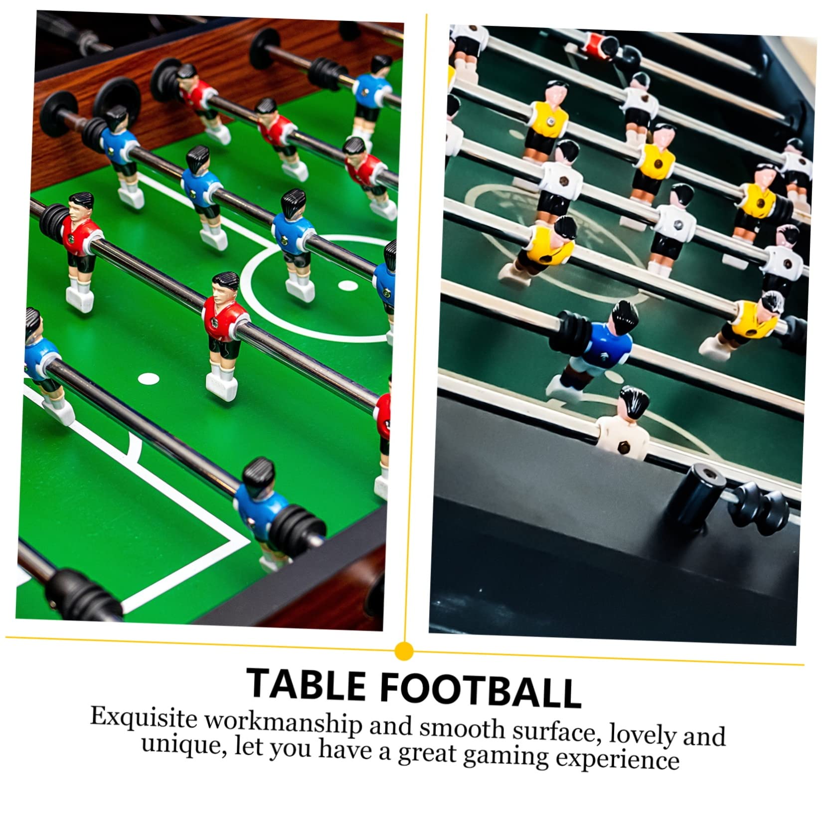 BESPORTBLE 12-Piece Foosball Table Accessories Set - Replacement Parts for Table Football Game - Perfect for Home, Bar, Game Room & Arcade Entertainment