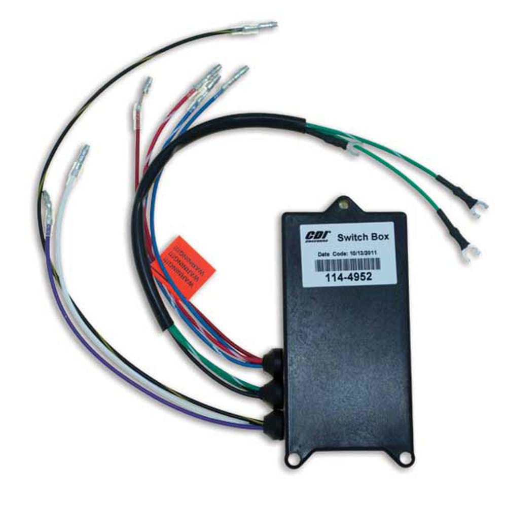 CDI Electronics 114-4952 Mercury Mariner Ignition Pack Replacement for 2 Cylinder Outboard Motors (1992-1995) - Perfect for Marine Engine Repair & Boat Maintenance
