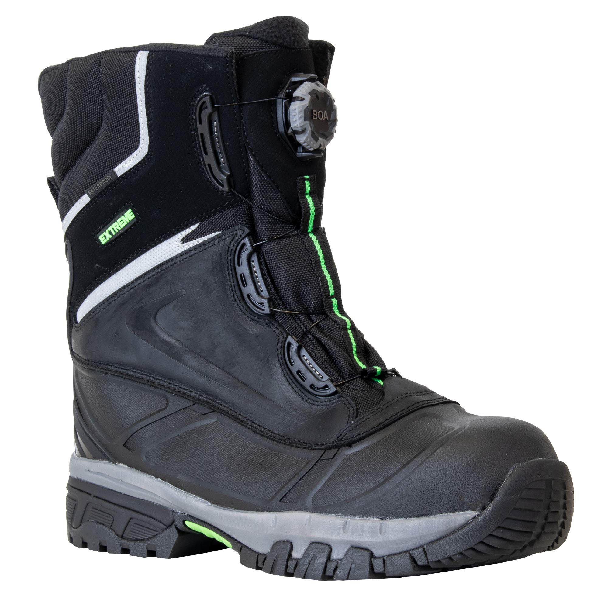RefrigiWear Extreme Pac Boots for Men - Waterproof Winter Work Boots with -60°F Comfort Rating - Ideal for Construction, Hunting & Outdoor Activities in Extreme Cold Weather