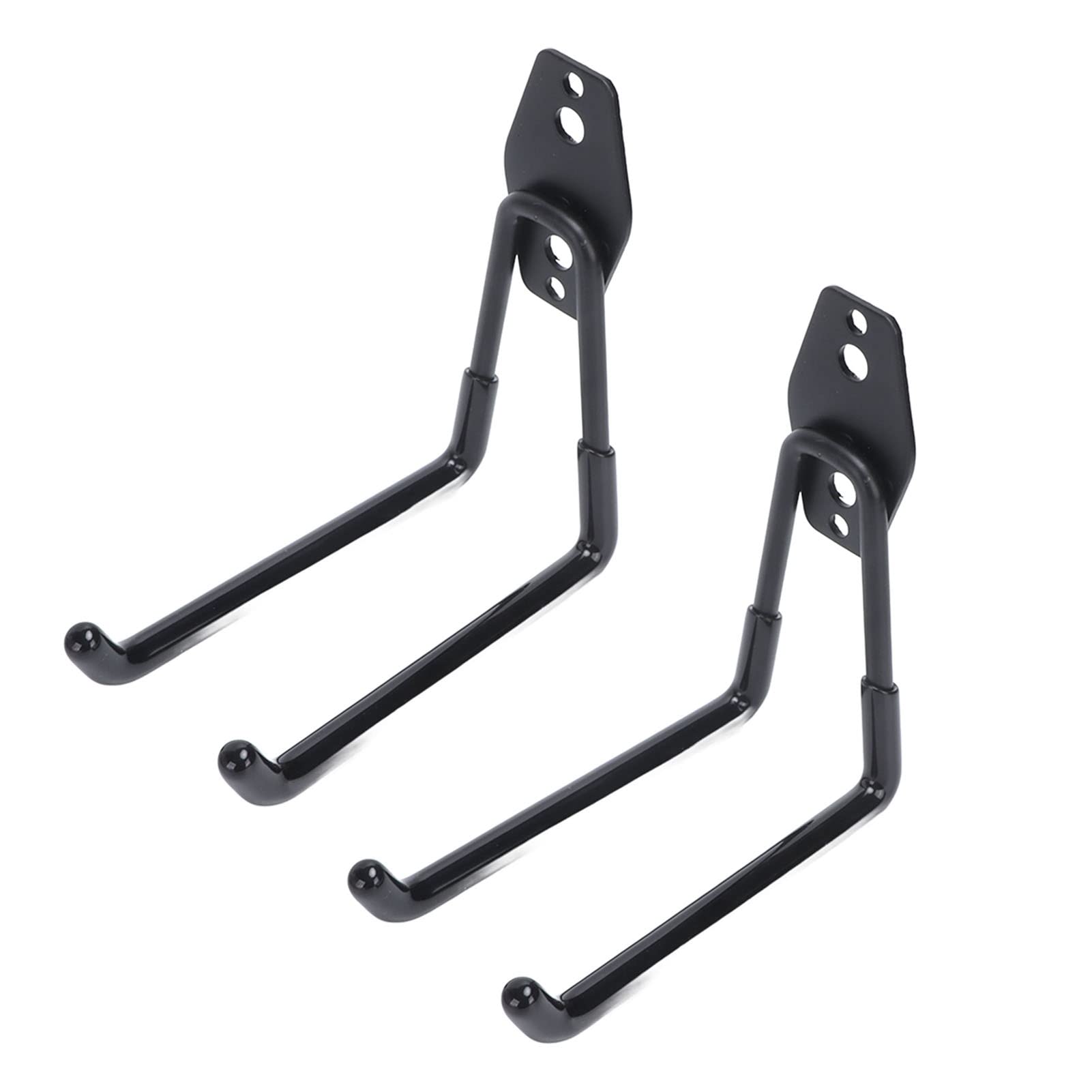 Heavy Duty Garage Wall Hooks 2 Pack - Multipurpose Storage Hangers for Tools, Bikes, Ladders & DIY Equipment | Durable Metal Garage Organizer for Home, Workshop & Shed Organization