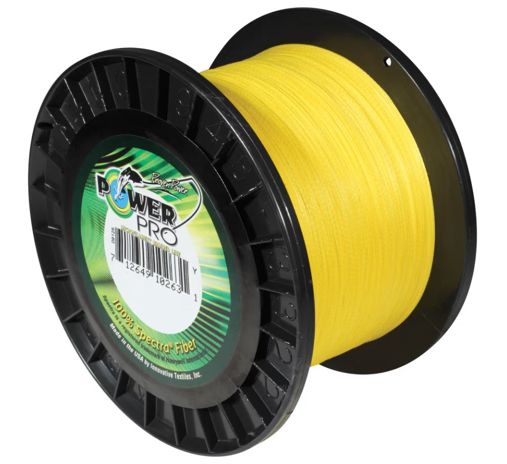 30lb Spectra Braided Fishing Line - 3000 Yard Bulk Spool for Saltwater & Freshwater Fishing - High Strength, Low Stretch, Durable for Trolling, Casting & Deep Sea Fishing
