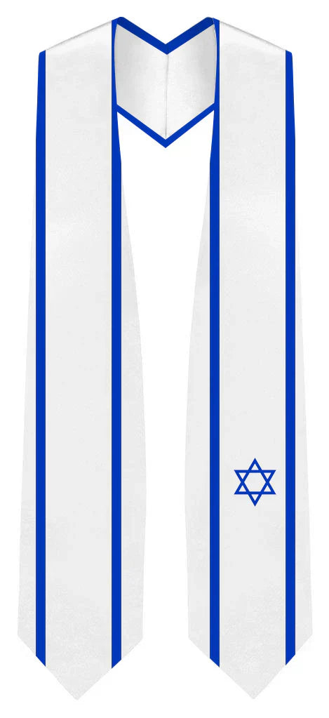 International Flag Graduation Stole - Multicolor Sash for Graduation Ceremony - Perfect for High School & College Commencement