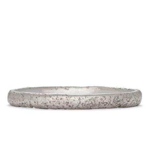 Organic Gold Wedding Band for Women - Thin & Elegant 'Arena' Style Ring - Perfect for Engagement, Anniversary & Special Occasions