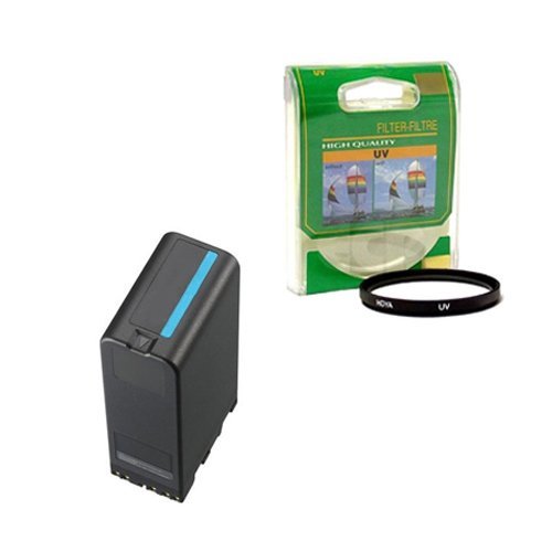 Synergy Digital Accessory Kit for Sony PMW-200 Camcorder - Includes ACD783 Battery & 77mm UV Filter Adapter | Perfect for Professional Videography & Outdoor Filming