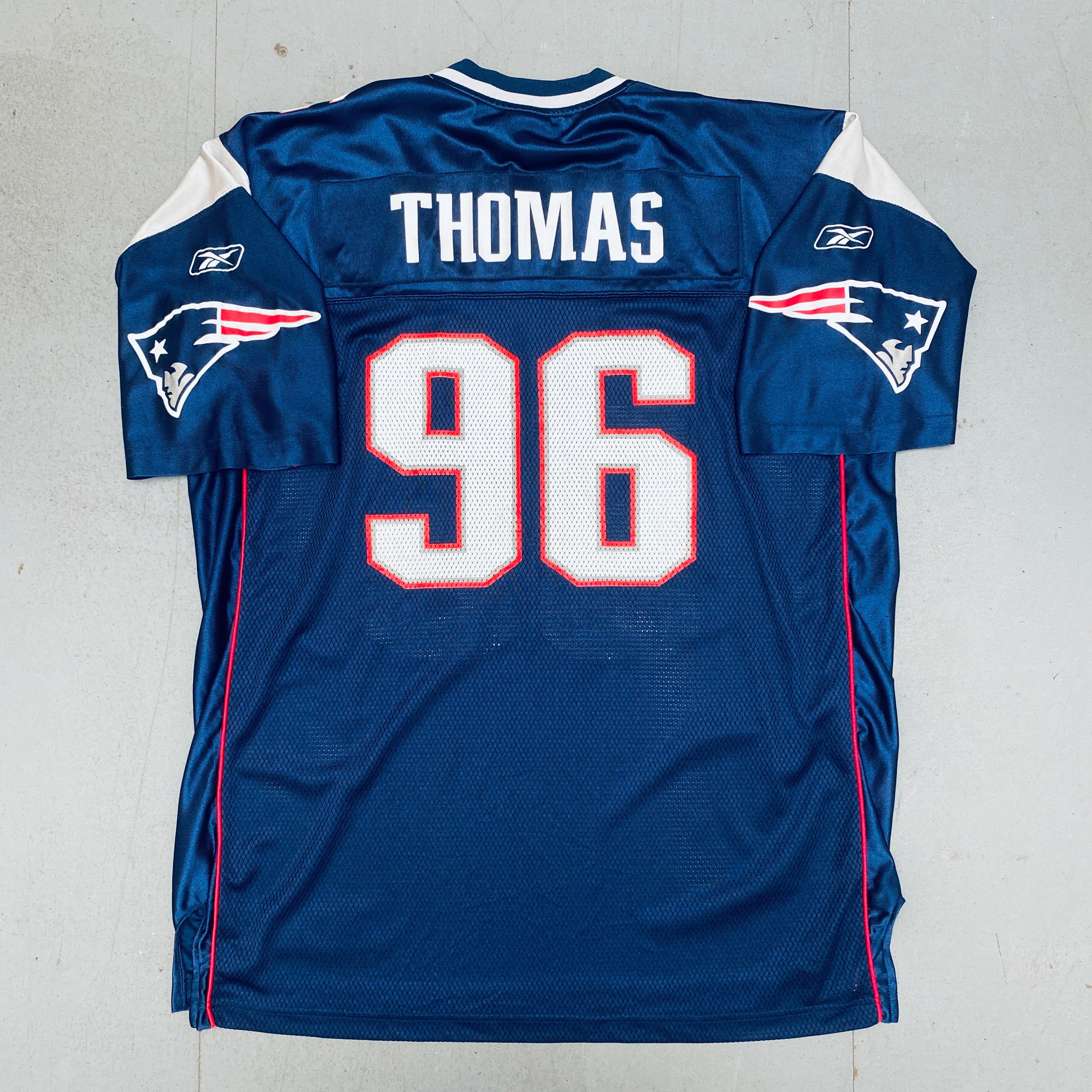 New England Patriots Adalius Thomas 2007-2008 Season XXL Jersey - Official NFL Football Fan Apparel for Game Day & Sports Events