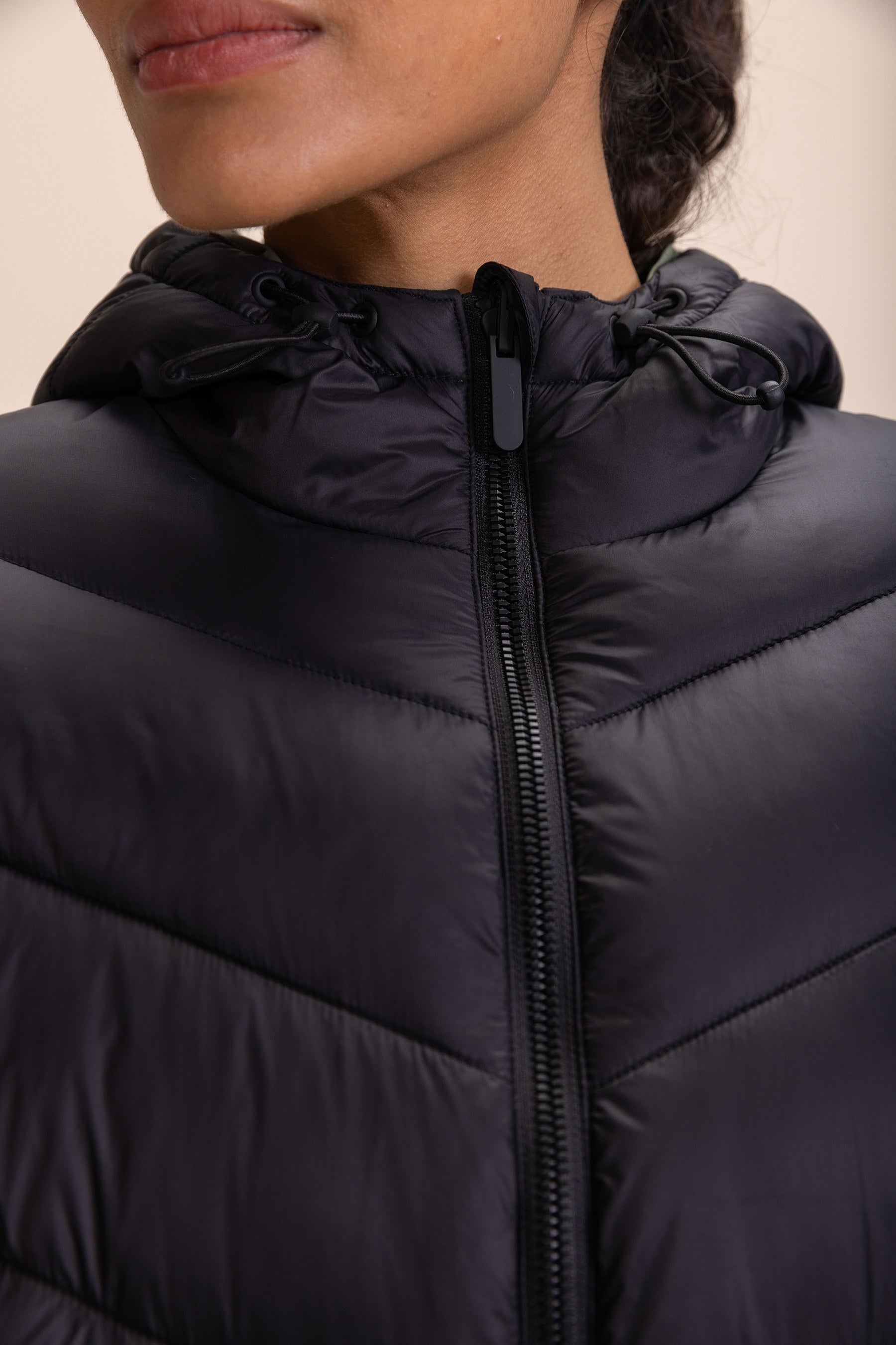 Maxi Reversible Puffer Jacket for Women - Winter Warm Down Coat with Hood, Lightweight Waterproof Outerwear | Perfect for Snowboarding, Skiing & Cold Weather Activities