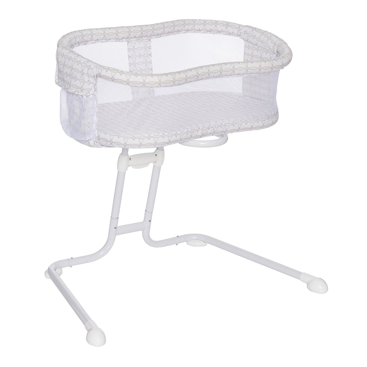 HALO Bassinest Glide Sleeper Baby Bassinet - Portable, Swivel, and Adjustable for Newborns - Perfect for Nursery, Bedside Co-Sleeping, and Nighttime Feeding