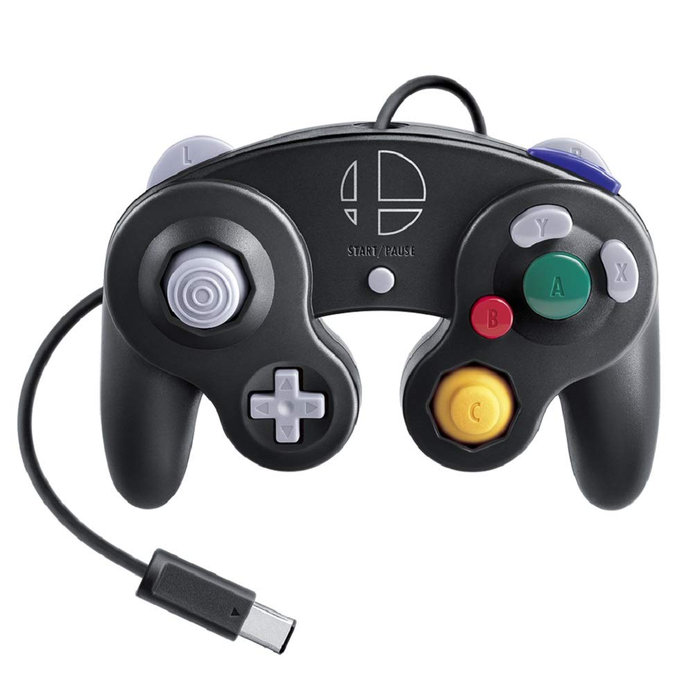 Original Nintendo GameCube Super Smash Bros. Ultimate Edition Controller - Authentic Japan Import for Nintendo Switch & PC - Perfect for Competitive Gaming & Retro Play