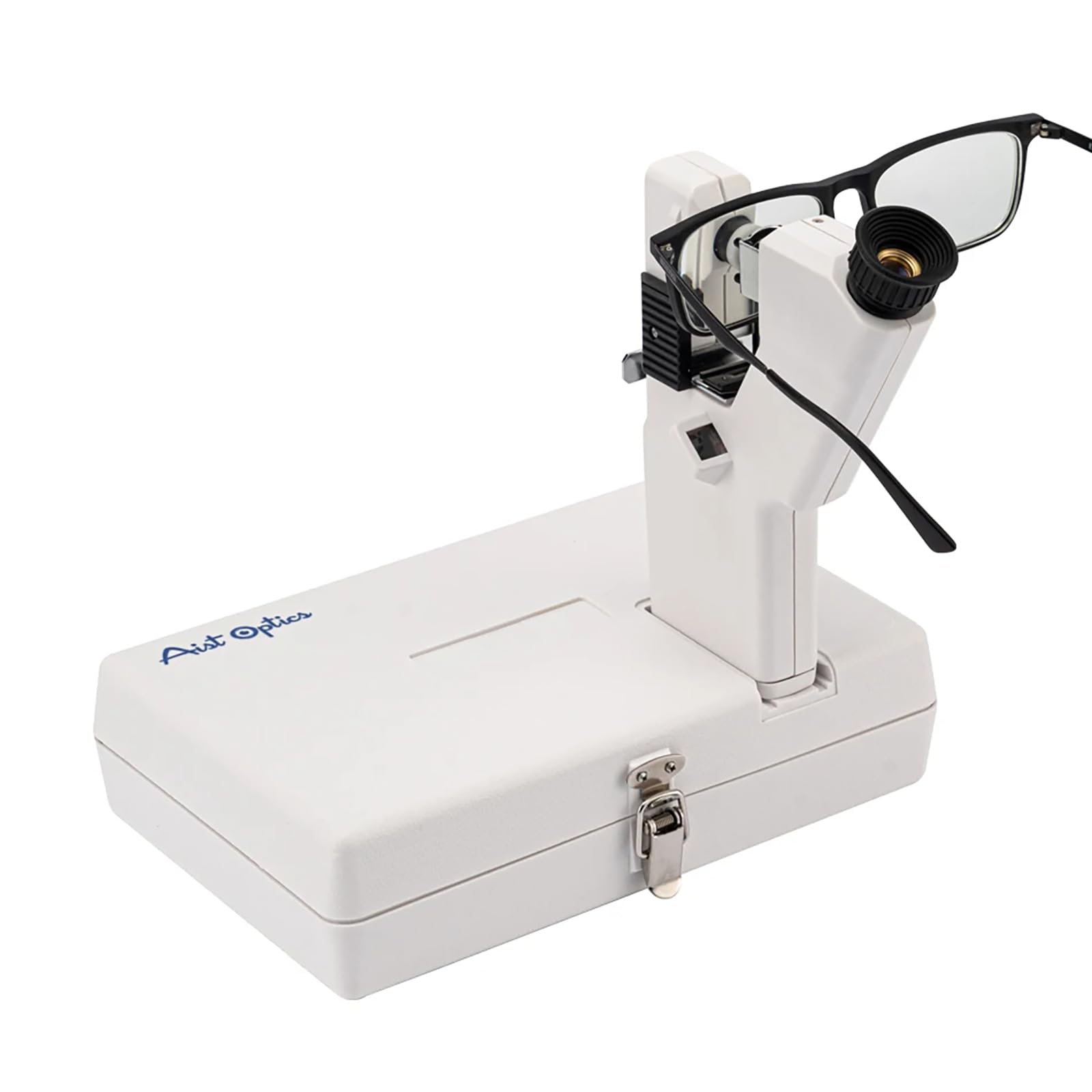 Portable Manual Lensmeter Focimeter - Optical Instrument for Optometry, Lens Test Machine with DC/AC Power (CP-1B) - Perfect for Eye Clinics, Optical Shops & Home Use