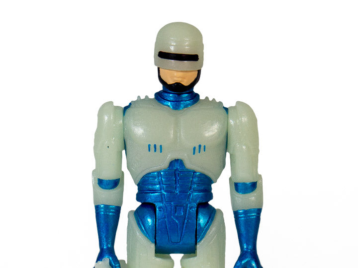 ReAction RoboCop Glow in The Dark Action Figure - Collectible Movie Toy for Fans & Night Display