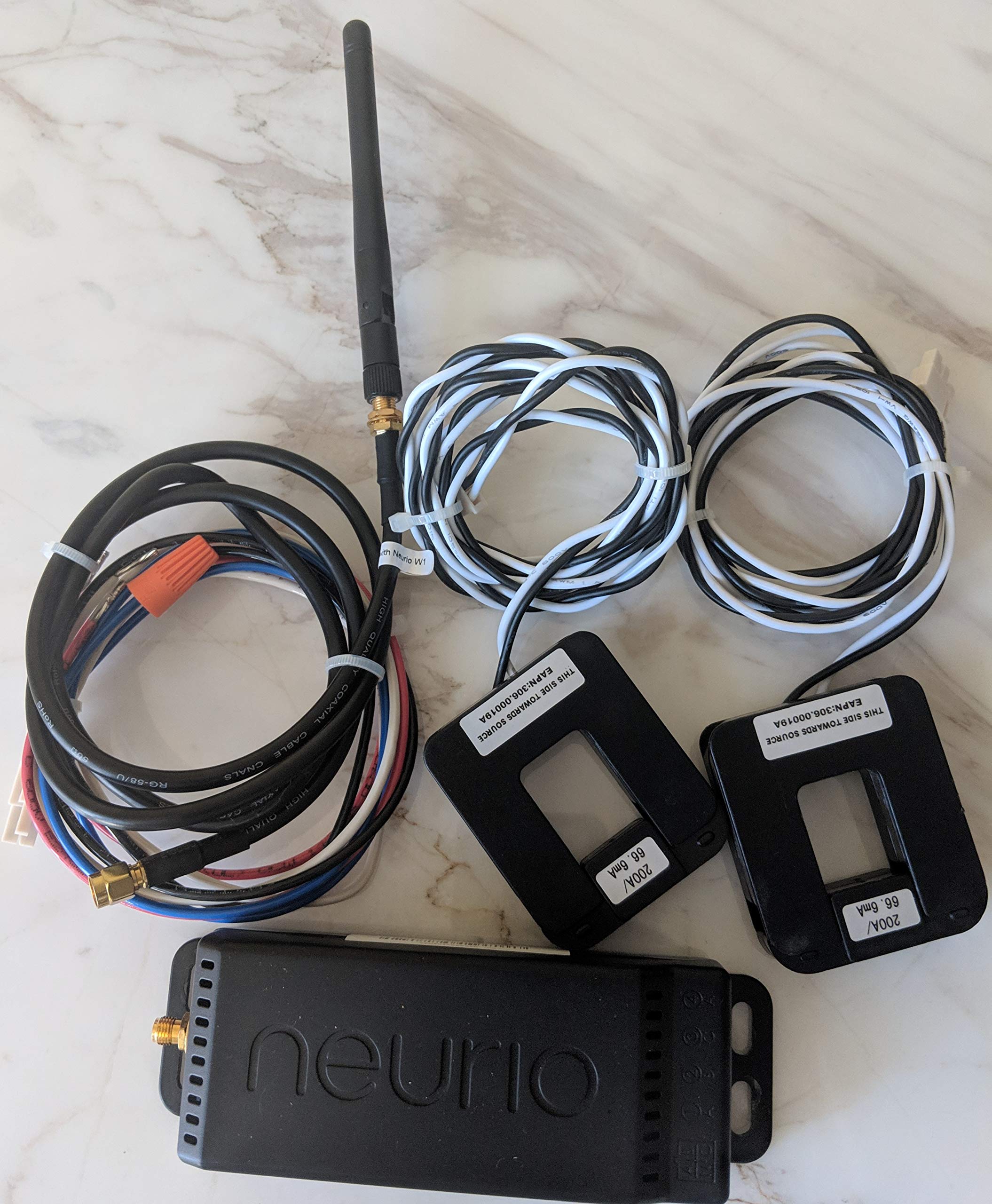 Neurio Home Energy Monitor - Real-Time Electricity Usage Tracker & Smart Home Device for Energy Savings | Perfect for Smart Homes, Solar Panels & Utility Bill Tracking