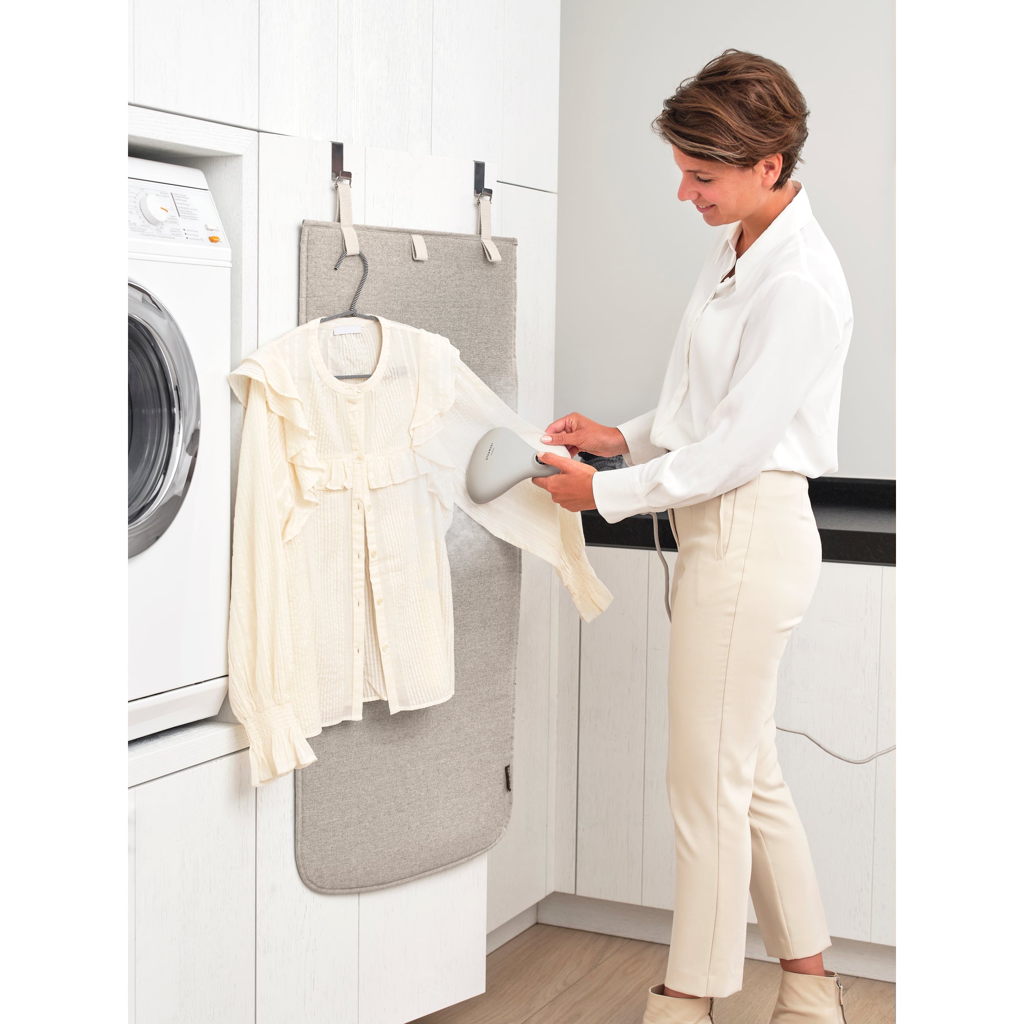 Steam Blanket for Door - Insulated Door Cover for Winter, Cold Weather & Energy Efficiency - Perfect for Home, Office & RV Use