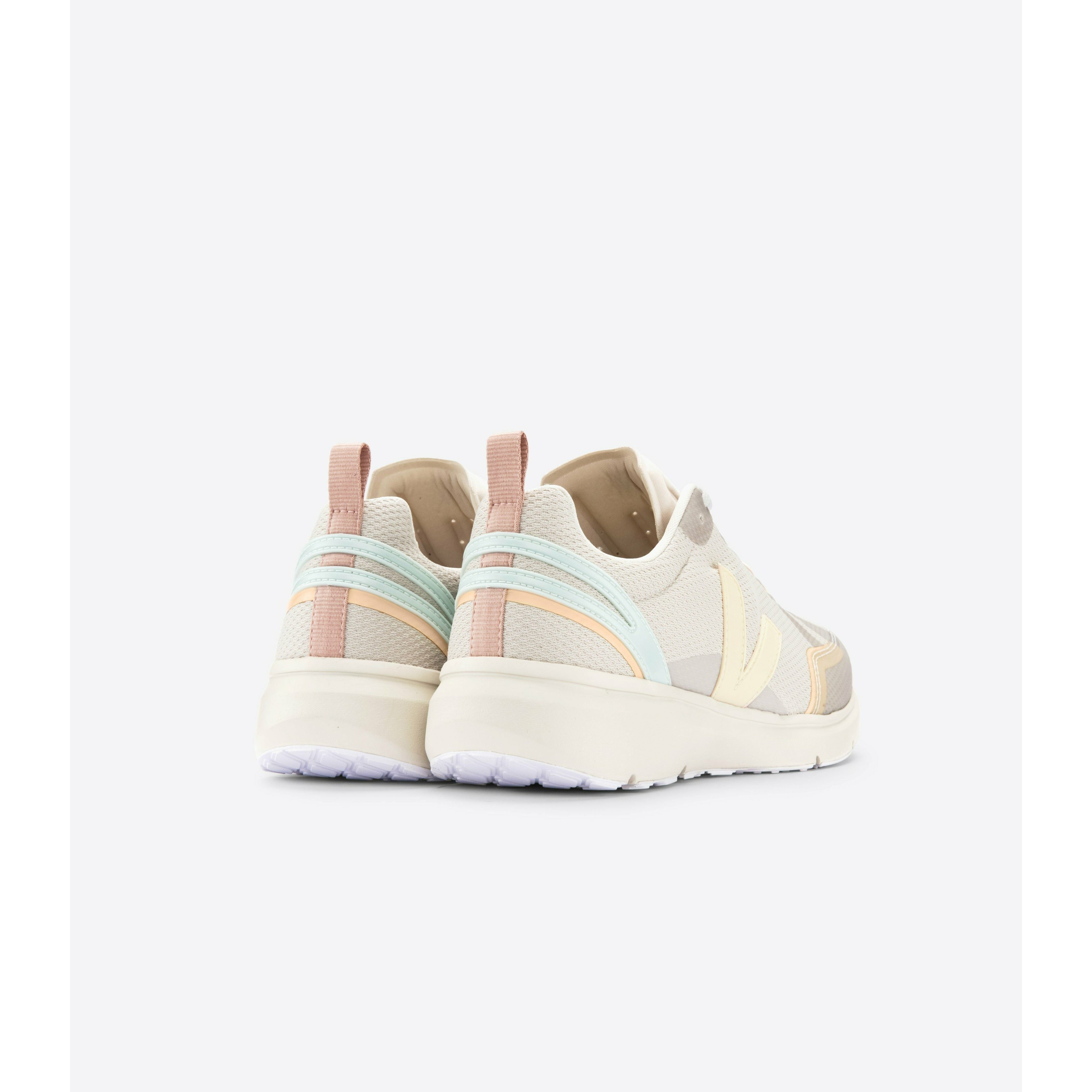 Veja Women's Condor 2 Alveomesh Sneakers - Natural Butter Color | Sustainable Vegan Leather Shoes for Running, Walking & Casual Wear