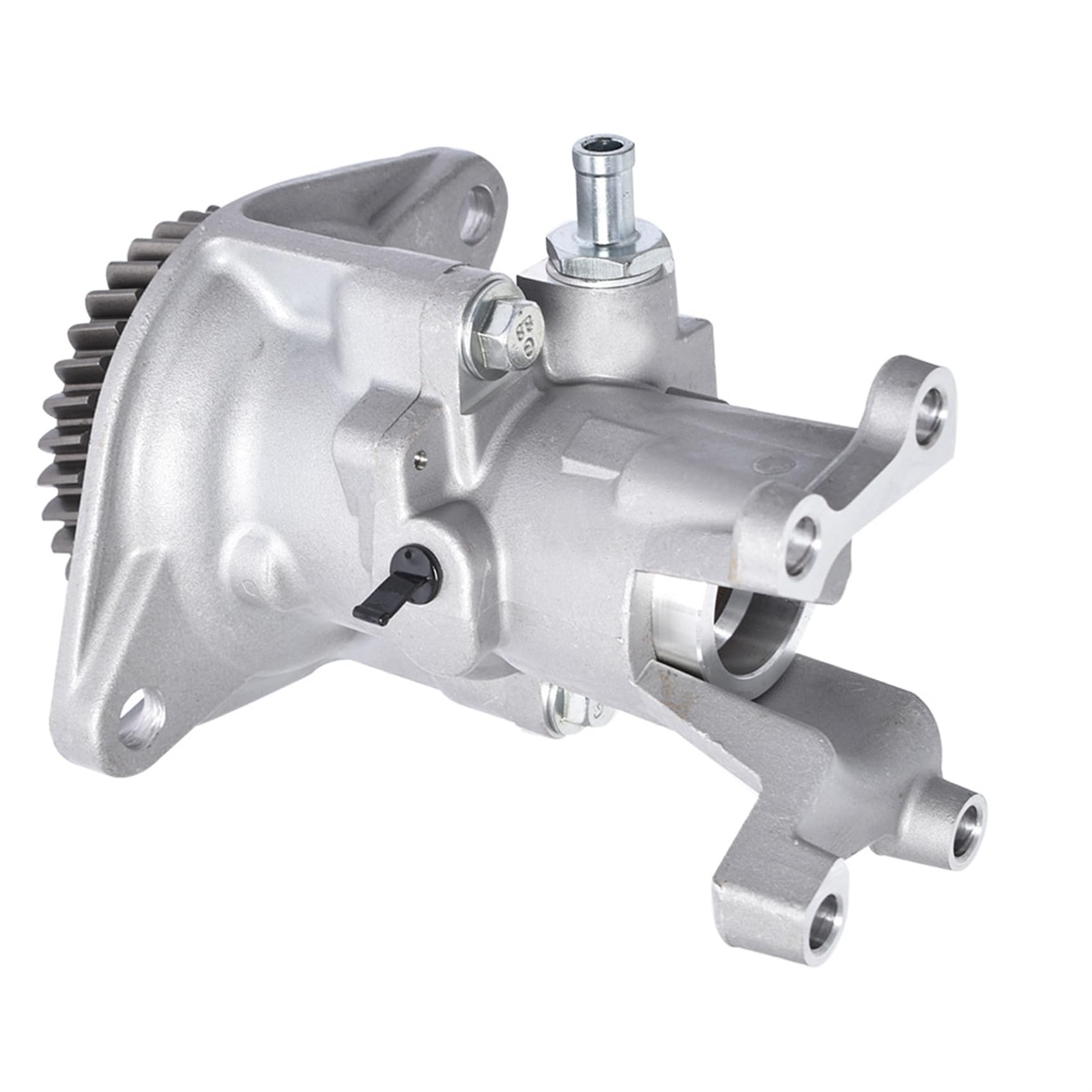 Gear Driven Mechanical Vacuum Pump with Intercooler - Replacement for Vacuum Pump 2500/3500 Models 904-810 & 4874365 - Perfect for Heavy-Duty Truck, Industrial and Agricultural Equipment Maintenance