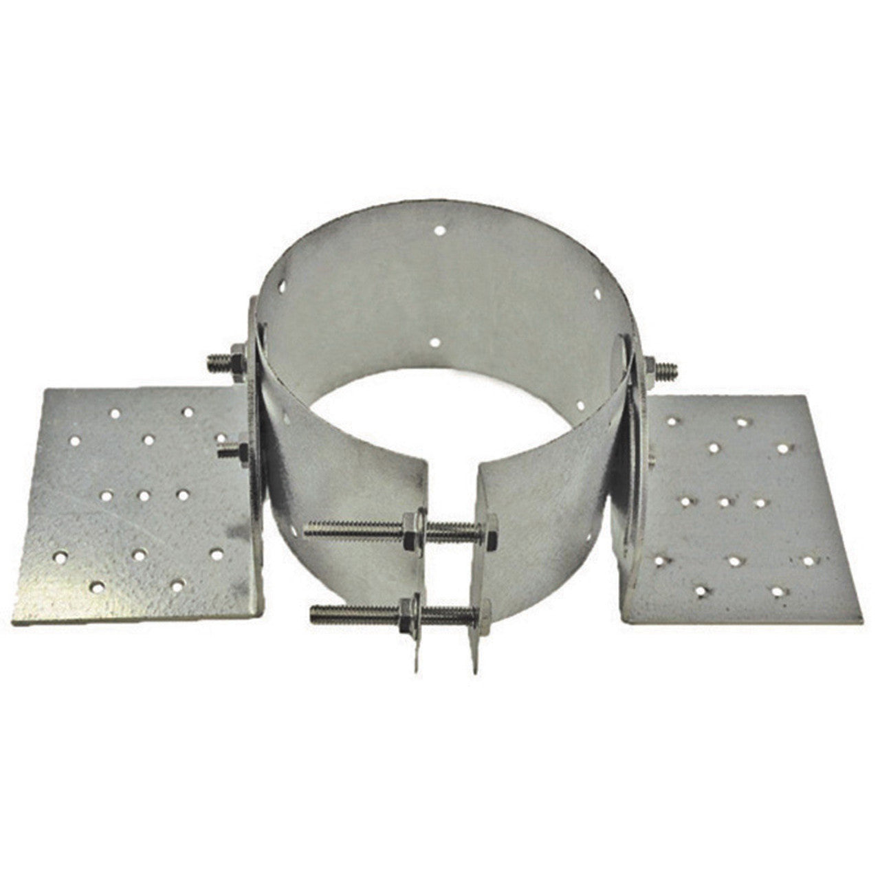 3 Ventis Pellet Vent Pipe 304L Inner/Galvanized Outer Roof Support VP RS03 - Perfect for Wood Stove, Pellet Stove & Fireplace Venting Systems