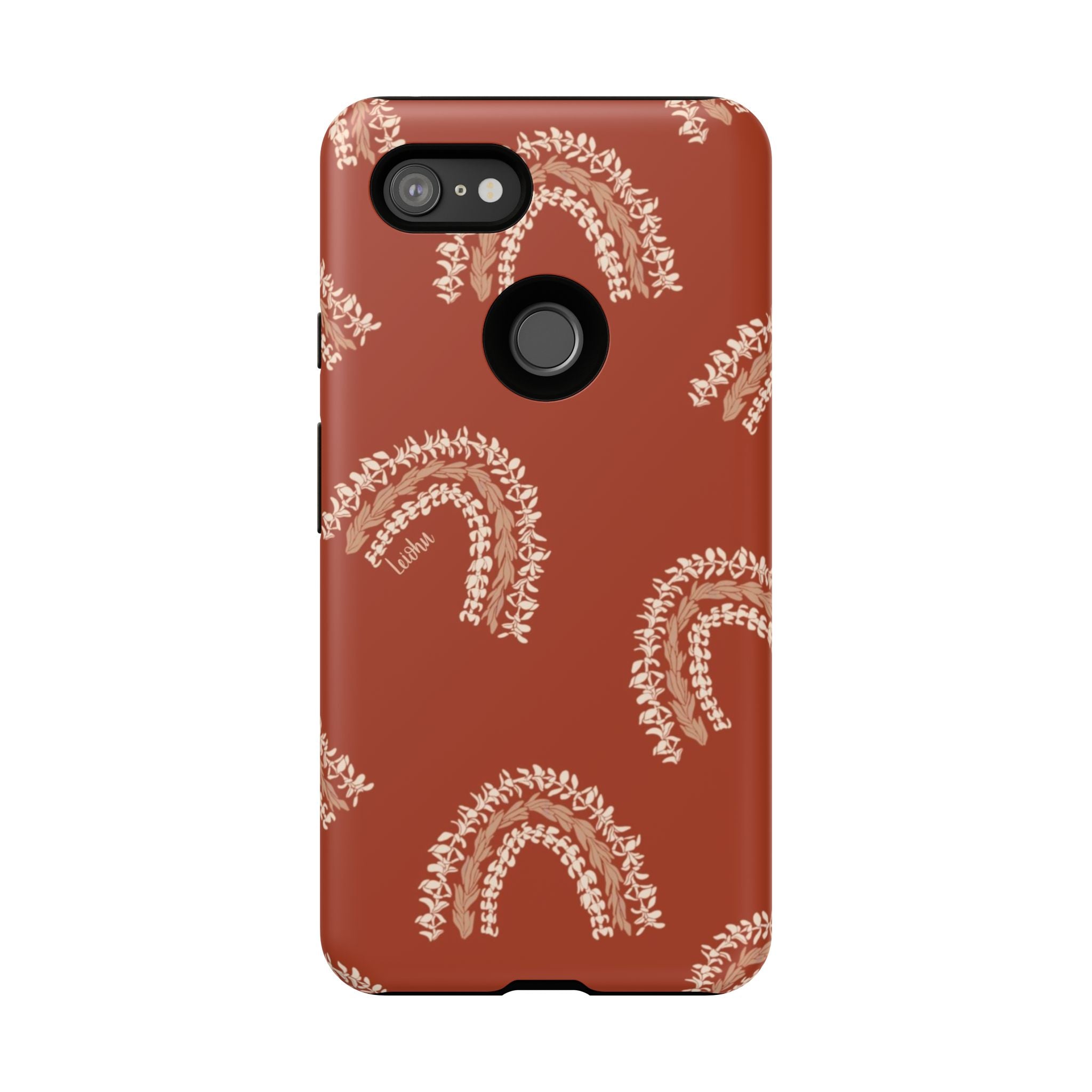 Authentic Hawaiian Ānuenue Lei - Colorful Flower Necklace for Google Pixel Phone Accessories - Perfect for Luau Parties, Graduations, and Hawaiian-Themed Events