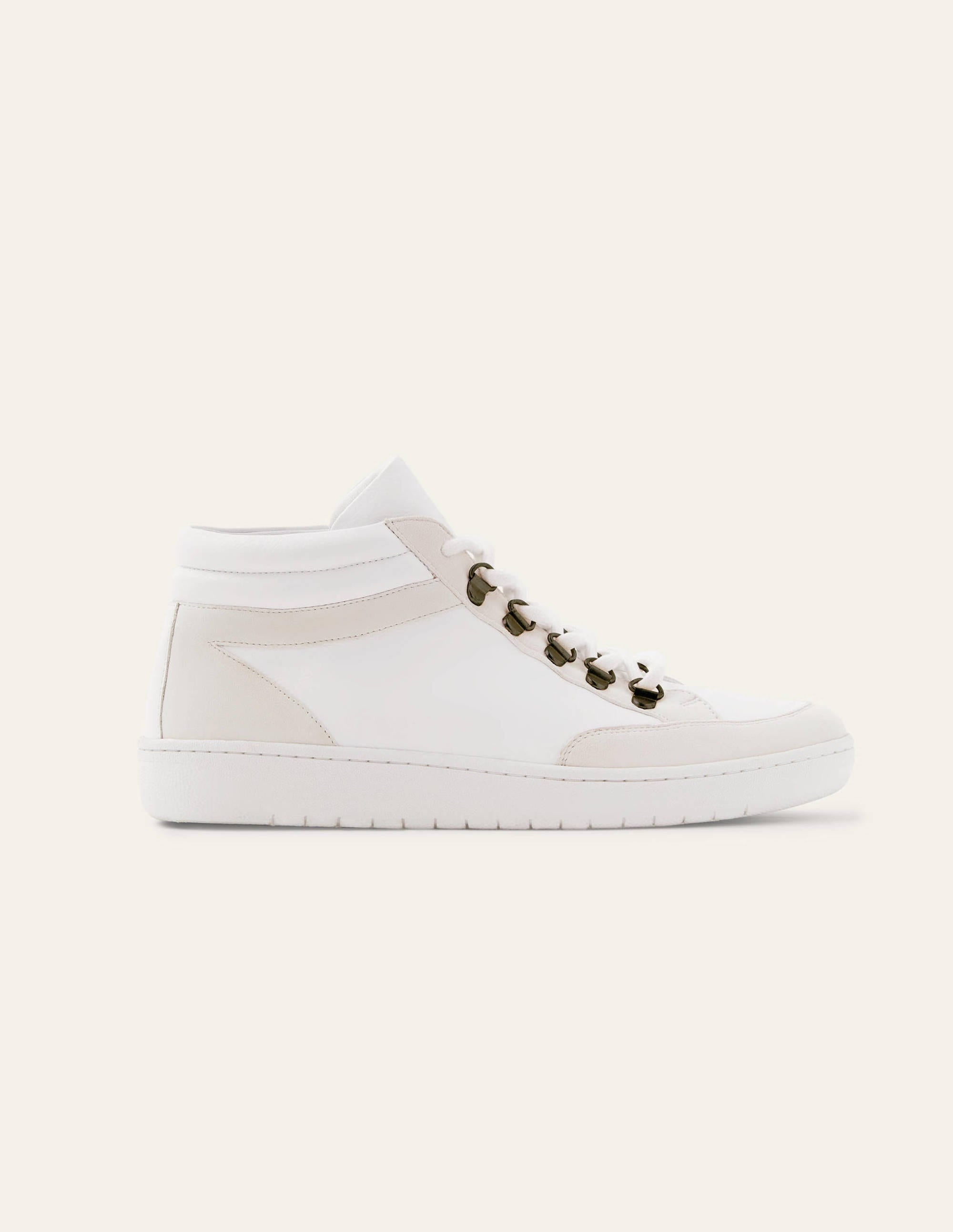 Anita Women's Casual Sneakers in Ecru - Comfortable Walking Shoes for Everyday Wear, Gym, and Travel