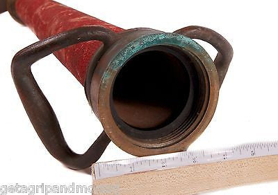 Vintage Cairns & Brother Firefighter Helmet 770 with W.D. Allen Nozzle - Firefighter Gear for Collectors & Emergency Preparedness