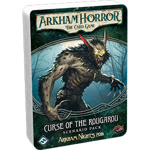 Arkham Horror: The Card Game - Curse of the Rougarou Scenario Pack | Horror Adventure Game for 1-2 Players | Perfect for Game Nights & Lovecraftian Horror Fans