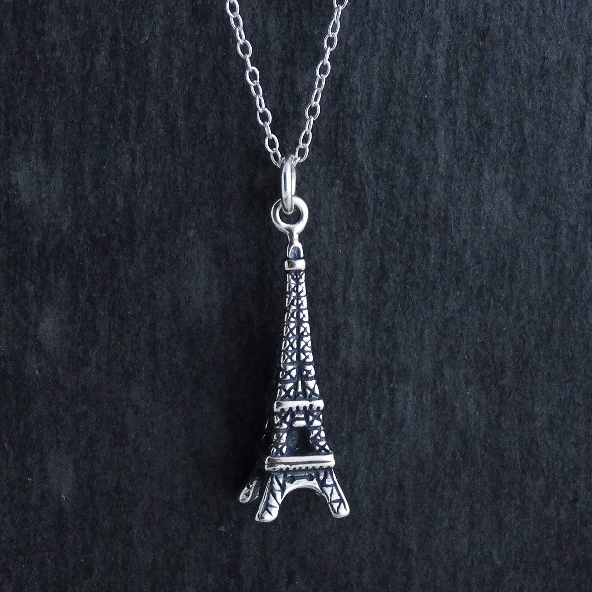 FashionJunkie4Life Unique Sterling Silver Pendant Necklace for Women - 18
