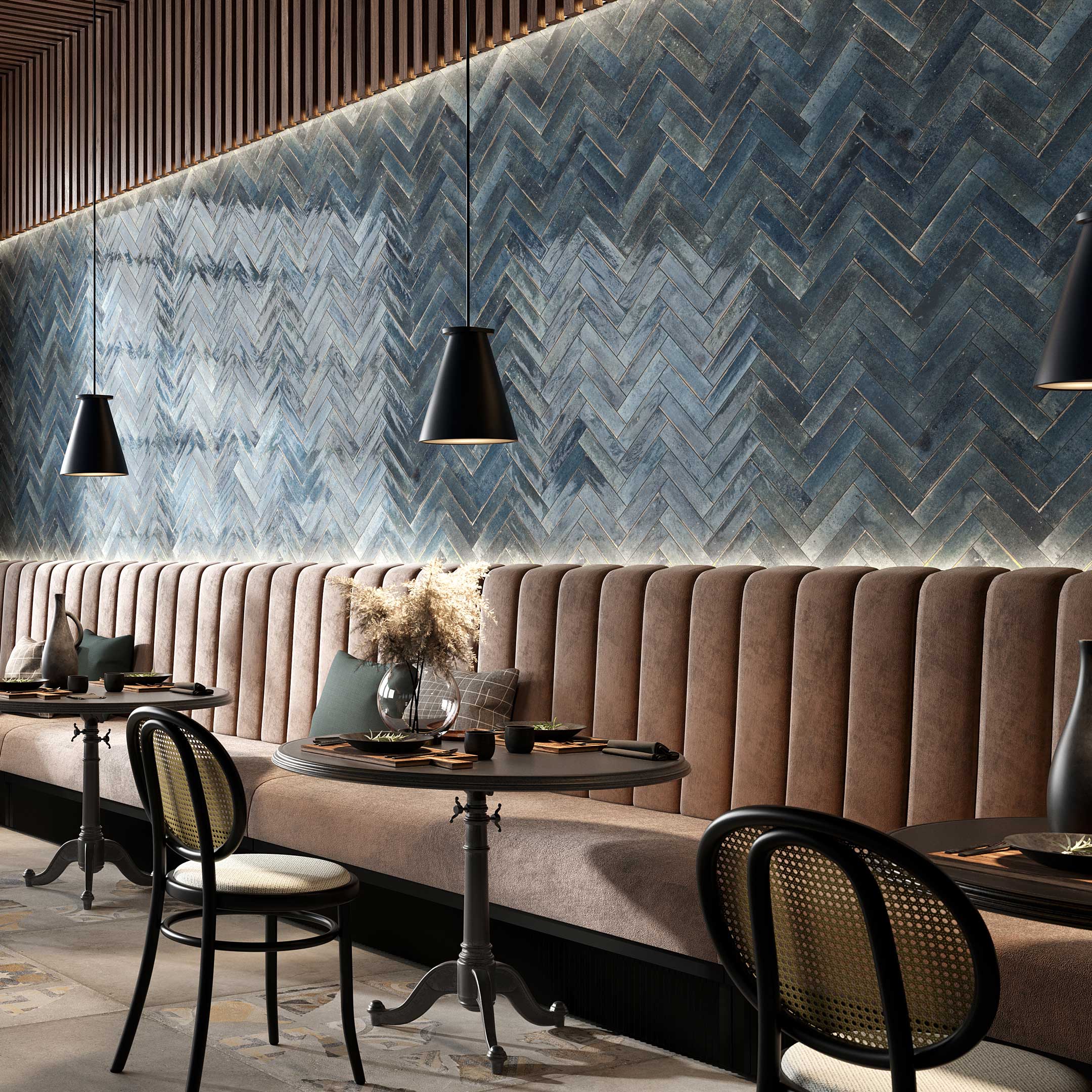 Chelsea Soho Zellige Porcelain Tile - Handmade Glazed Ceramic Wall & Floor Tiles - Perfect for Kitchen Backsplash, Bathroom & Pool Designs in Orange County