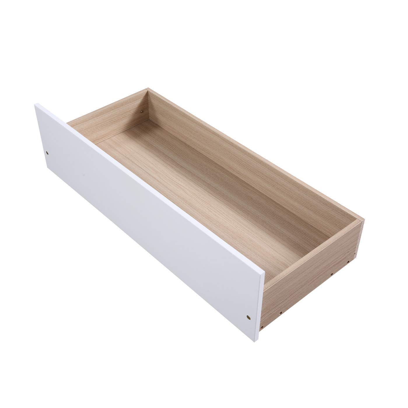 Anwick Twin Storage Bed Frame - Solid Wood, No Box Spring Needed for Bedroom & Living Room