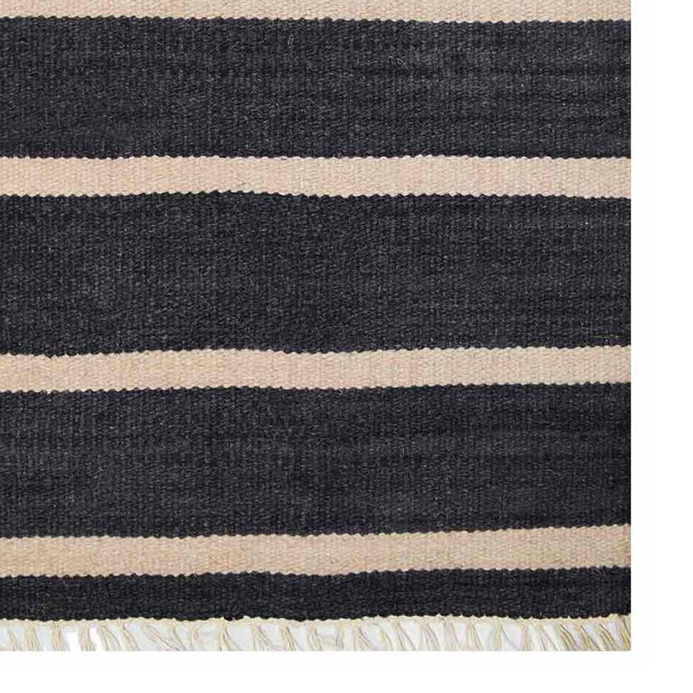 Handmade Flat Weave Kilim Wool Eco-Friendly Area Rugs - 2'6