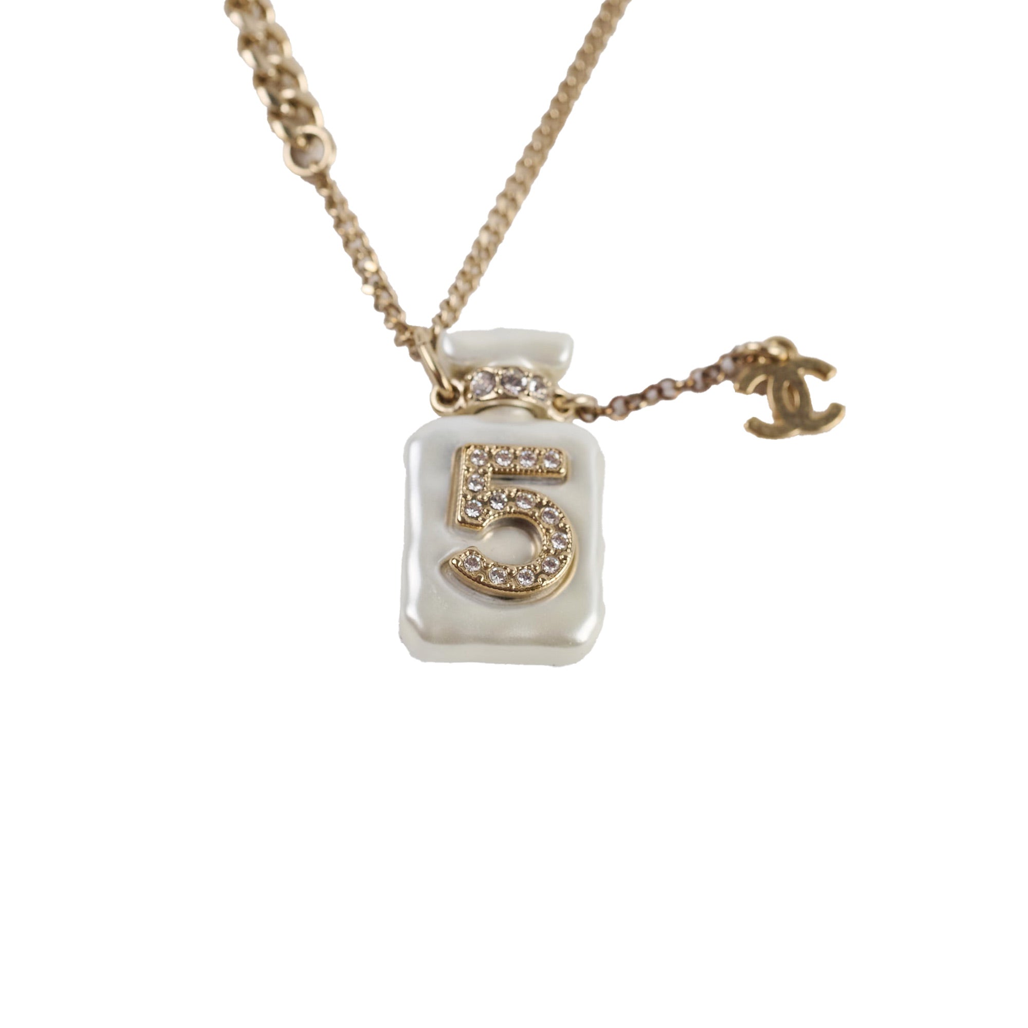 Chanel No.5 Perfume Bottle Necklace - Elegant Fashion Jewelry Inspired by Iconic Fragrance | Perfect Gift for Women, Birthday, Anniversary & Special Occasions