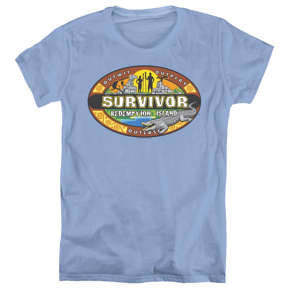 Survivor Redemption Island Women's T-Shirt | Officially Licensed TV Show Merchandise | Perfect for Fans, Cosplay & Themed Parties