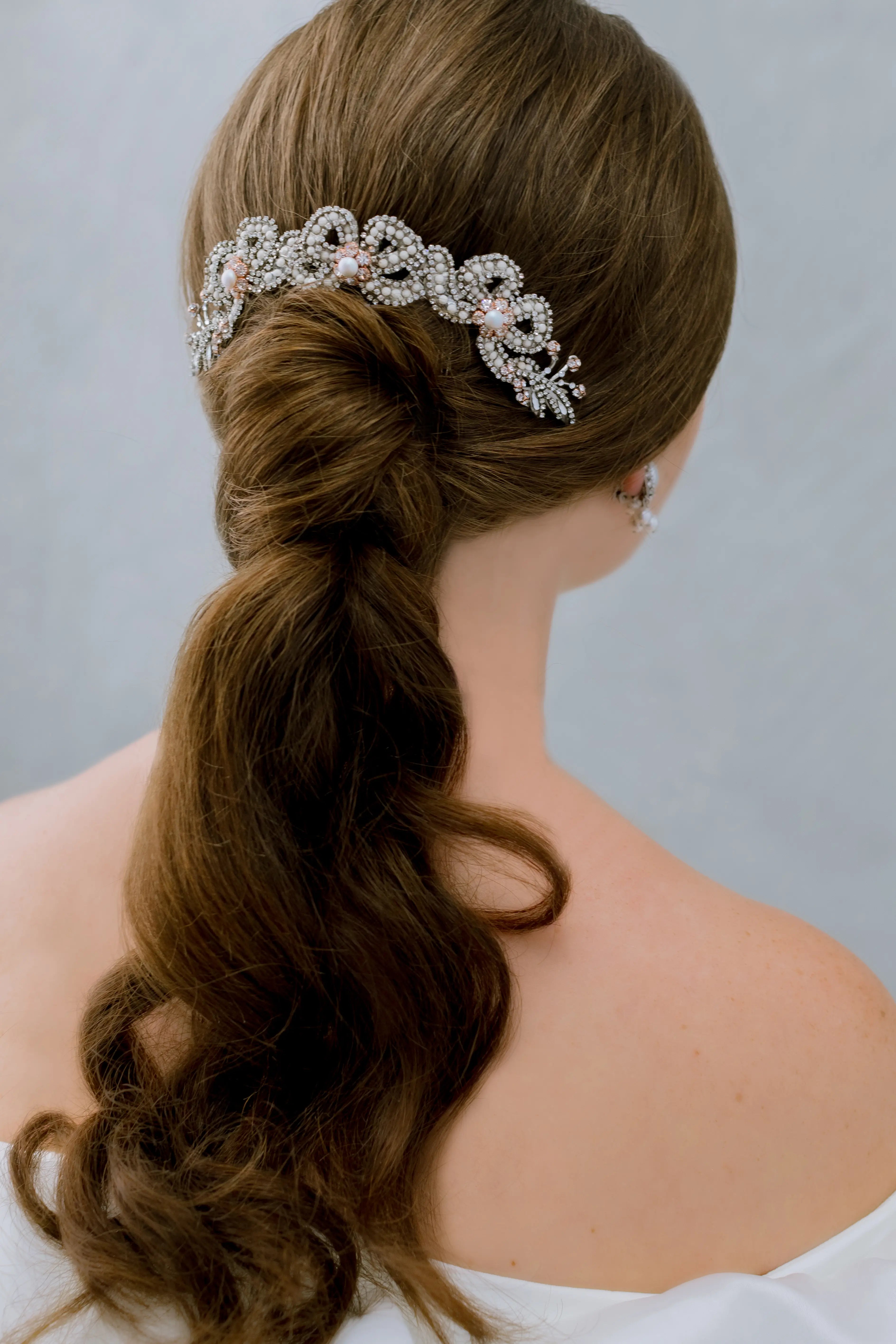 Bowtiful Comb - Elegant Hair Comb for Women | Perfect for Weddings, Prom & Special Occasions | Smooth Detangling & Styling Tool