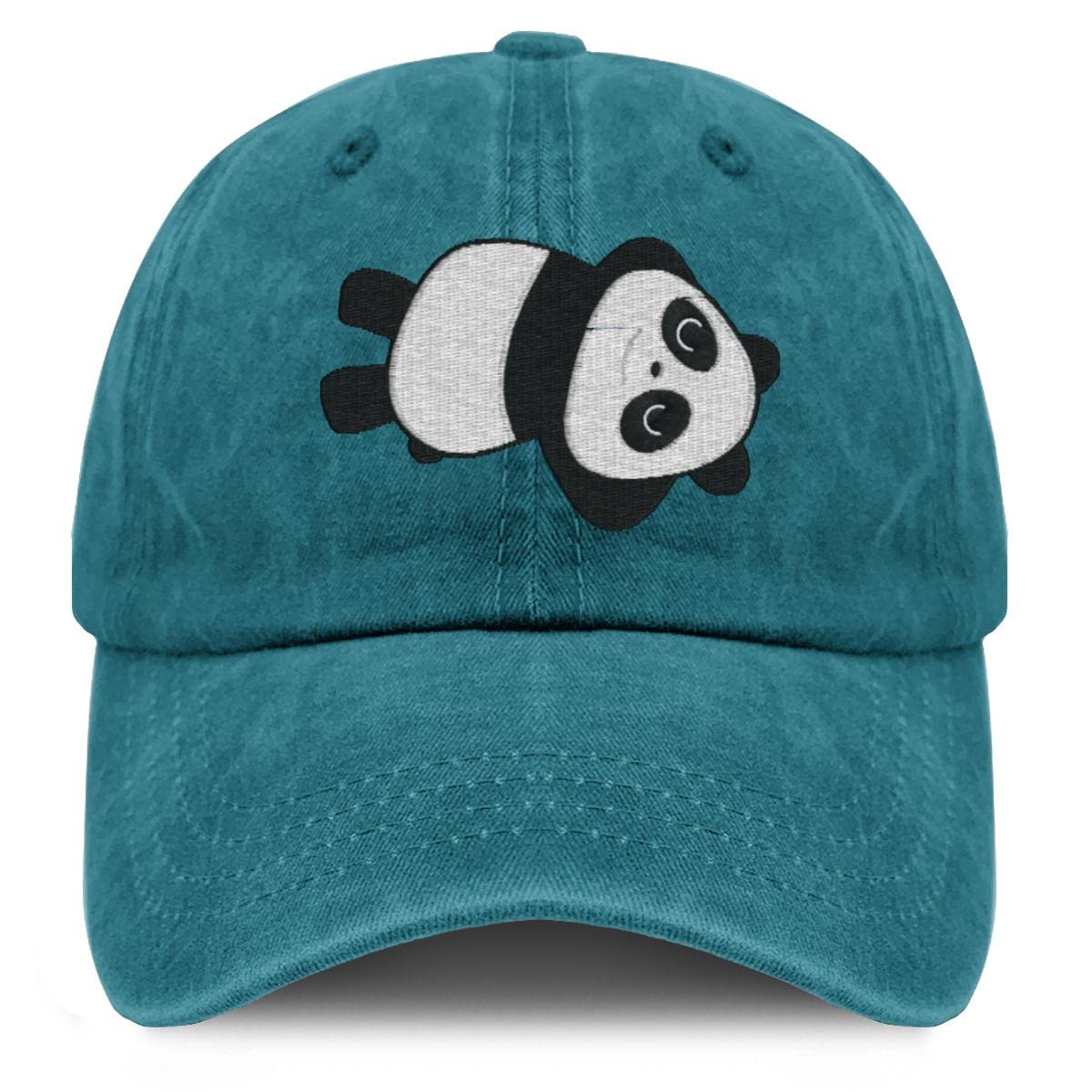 Cowboy Baseball Hat - Adjustable Cotton Panda Hat for Men - Golf & Outdoor Wear