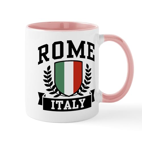 White/Pink Inside - Rome Italy