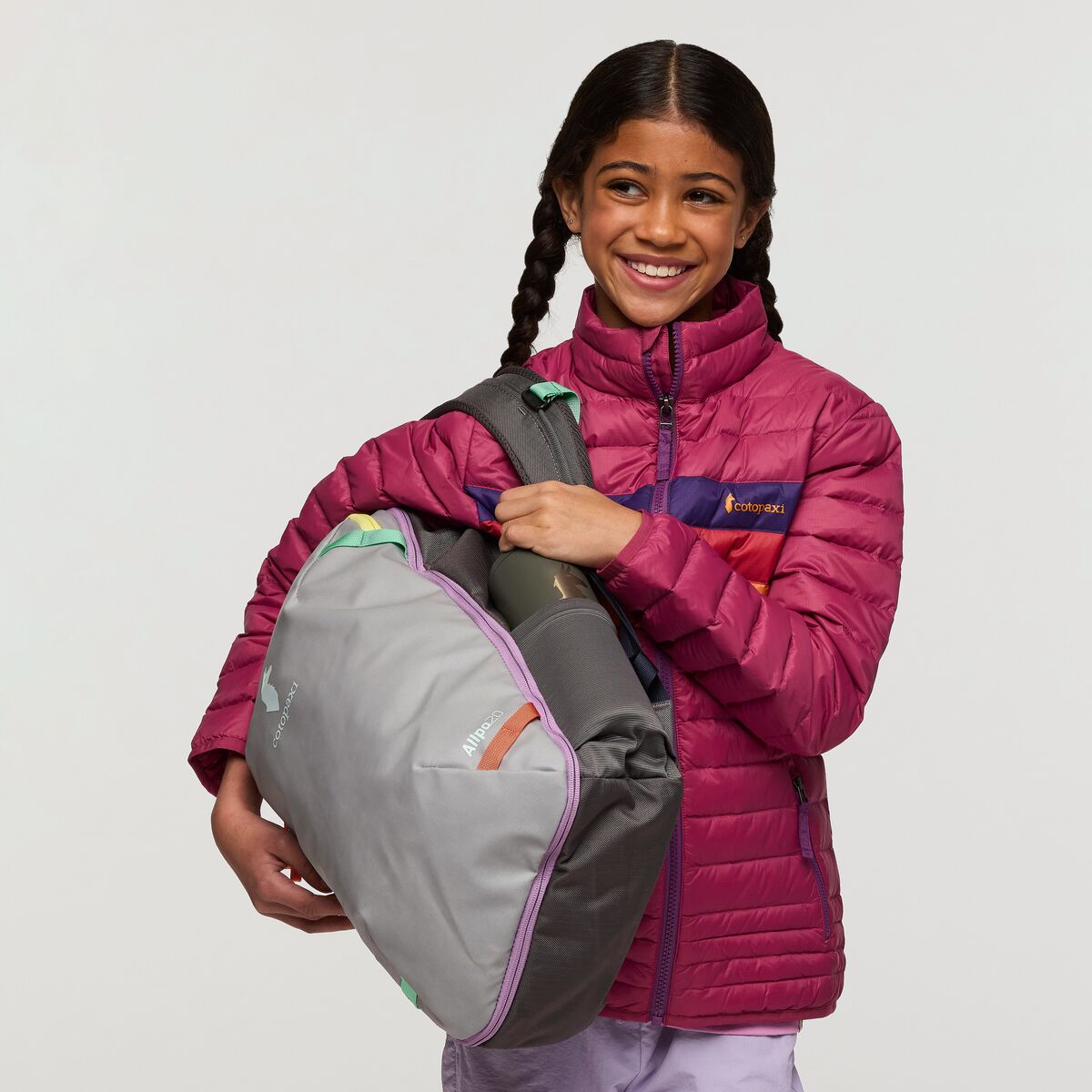 Cotopaxi Allpa Mini 20L Travel Backpack - Lightweight Carry-On Hiking Daypack for Women & Men, Water-Resistant Durable Design (Smoke/Cinder) - Perfect for Air Travel, Camping & Outdoor Adventures