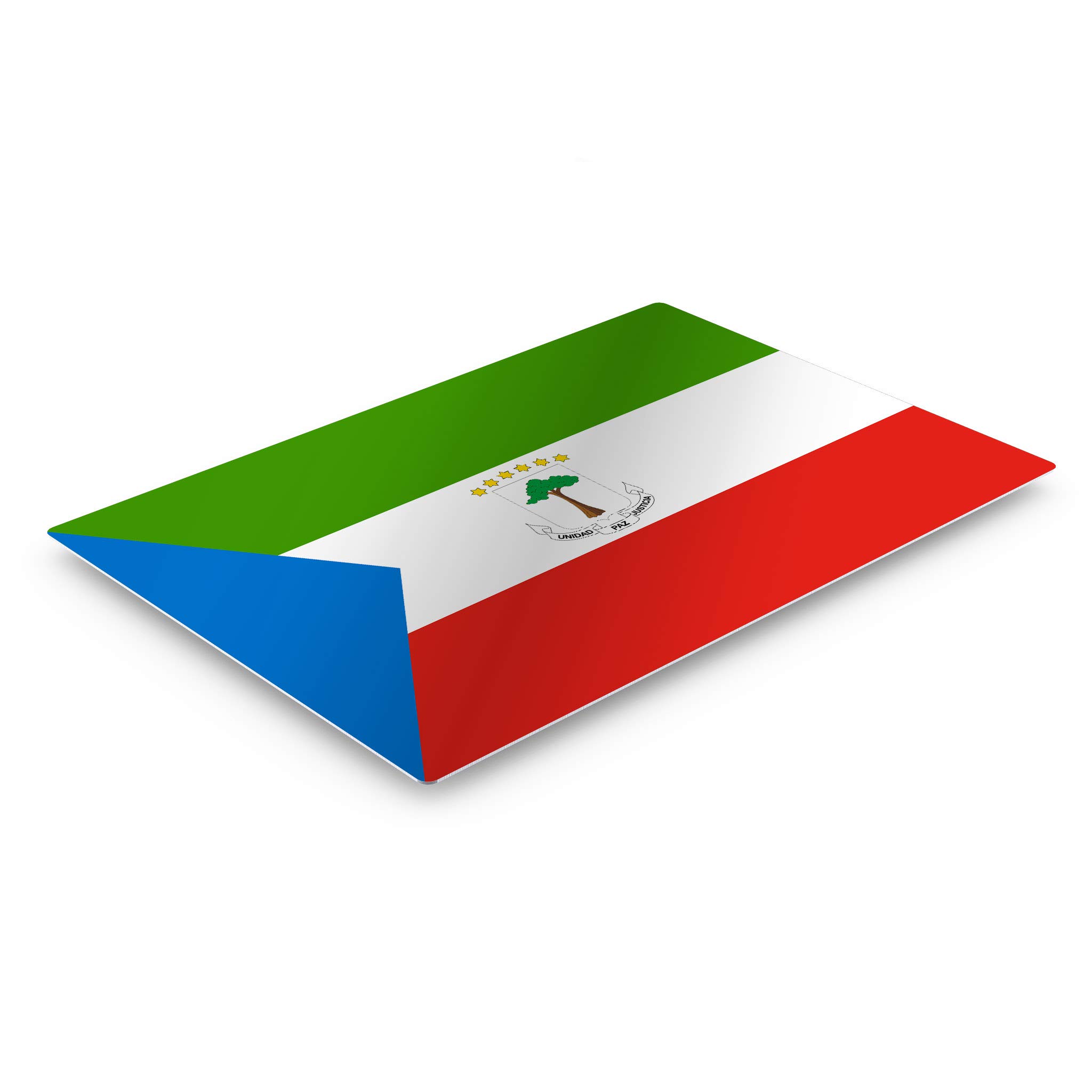 Equatorial Guinea Flag Metal Wall Art Print - 30x40 Inches, Ready to Hang, Made in USA | Modern Home & Office Decor for Living Room, Dorm, Bedroom, Kitchen, Man Cave, Sports Club & Bar | Patriotic African Country Flags Wall Decor