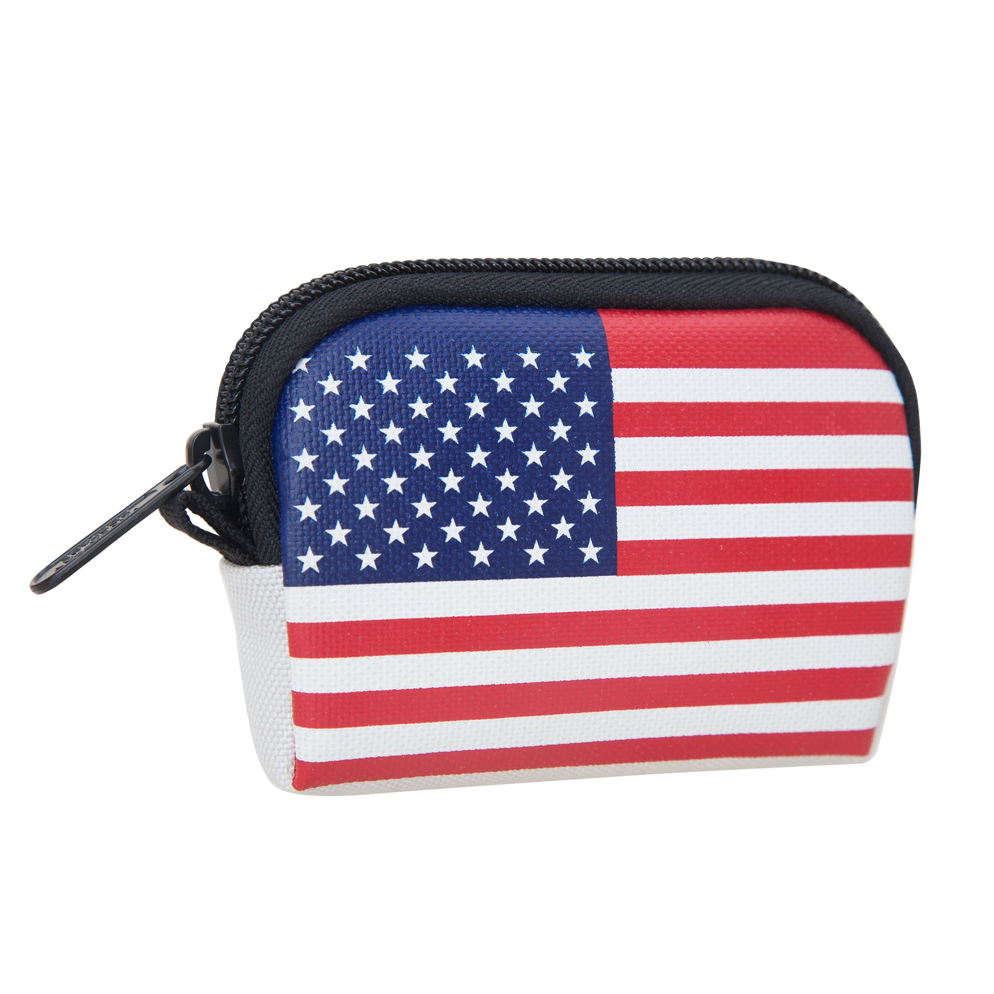 Manhattan Portage Stars & Stripes Coin Purse - Waterproof 1000D Cordura for Cards, Keys & Jewelry - Perfect EDC Gift