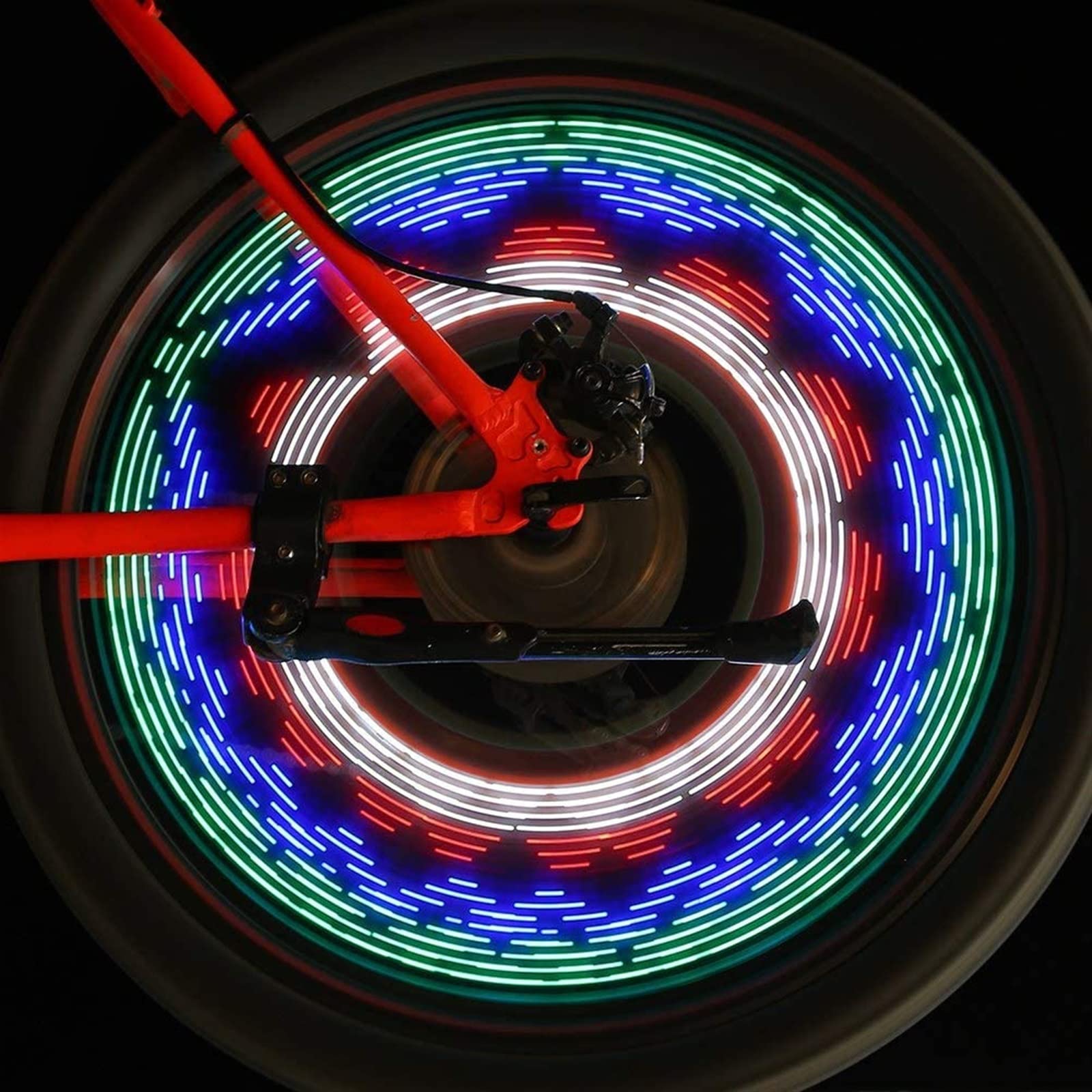 32LED Bike Spoke Light - Waterproof Cycling Wheel Lamp for Night Riding