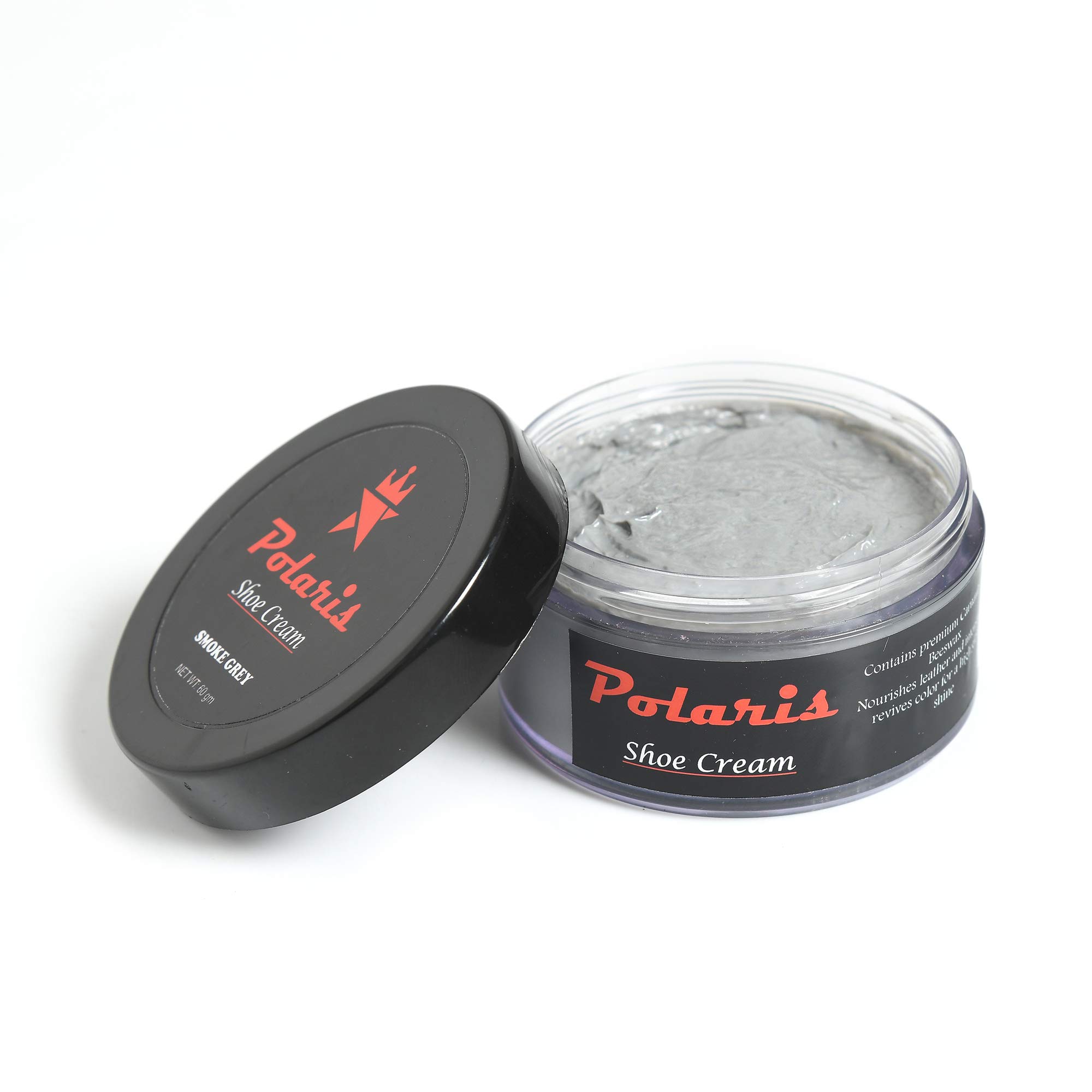 Premium Polaris Shoe Cream - High Shine Leather Polish for Boots, Dress Shoes & Accessories | Restores & Protects Leather Bags, Jackets, Loafers & More | 12 Multi-Color Options | Perfect for Office Wear, Formal Events & Leather Care Maintenance