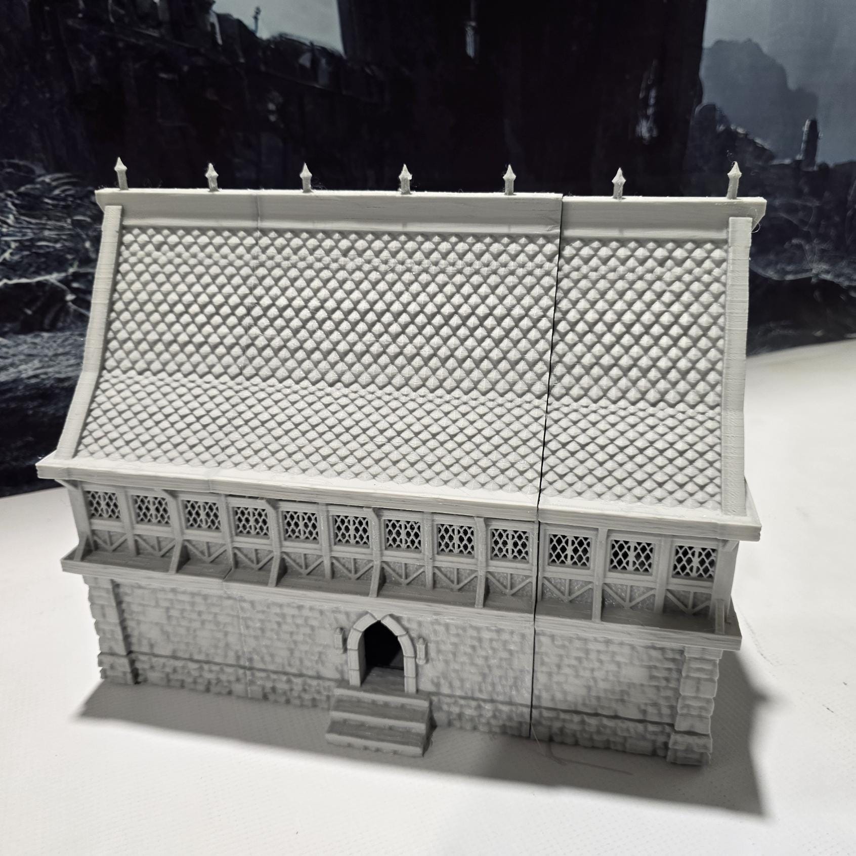 Dungeons & Dragons Modular Terrain Set - Medium Warehouse 2 for DnD, Pathfinder & Tabletop Wargaming | RPG Game Accessories for Fantasy Battle Scenes