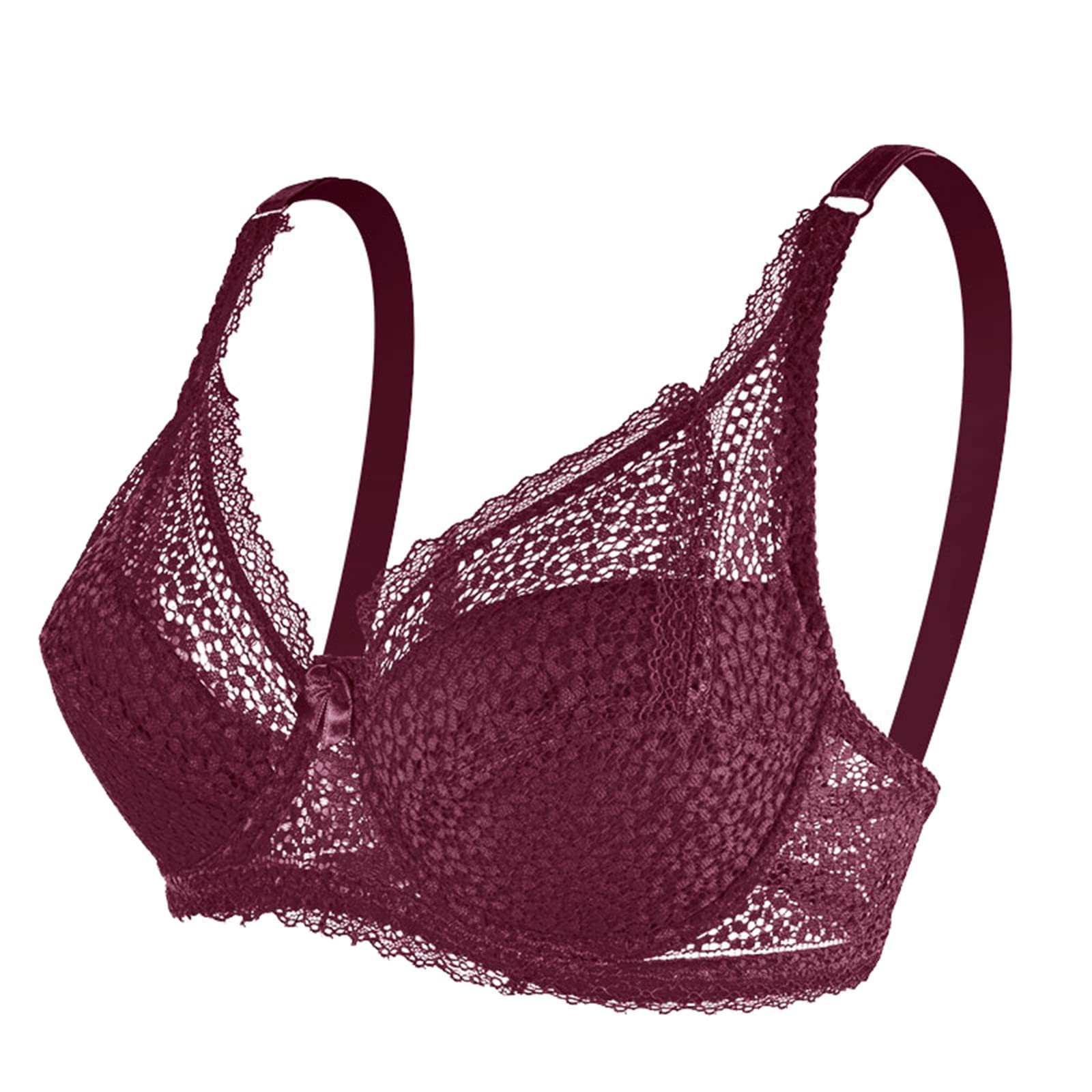 Push Up Lace Bra for Women - Underwire Backless Bralette & Longline Plus Size Bra with Lift Support | Perfect for Everyday Wear, Special Occasions & Bridal Lingerie