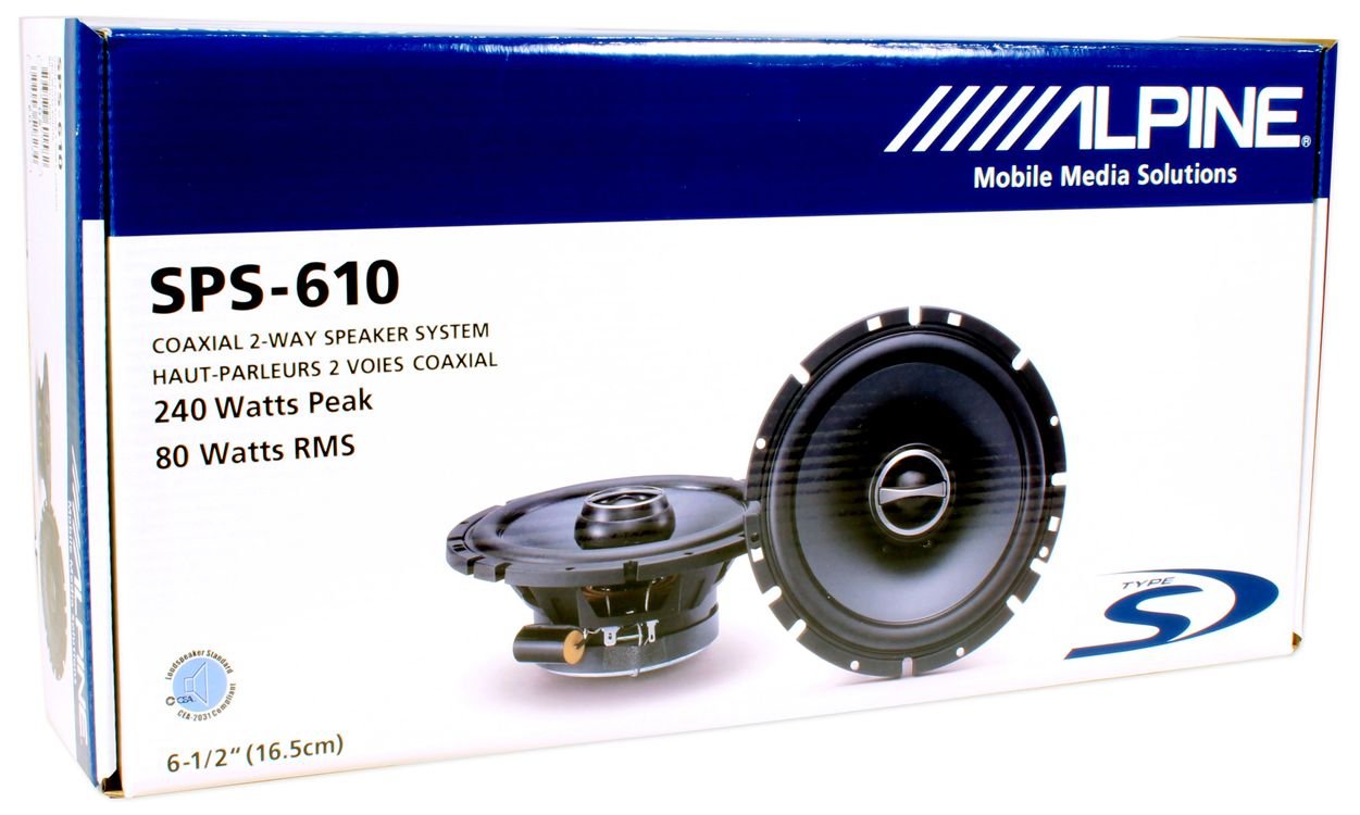 Alpine SPS-610 6.5
