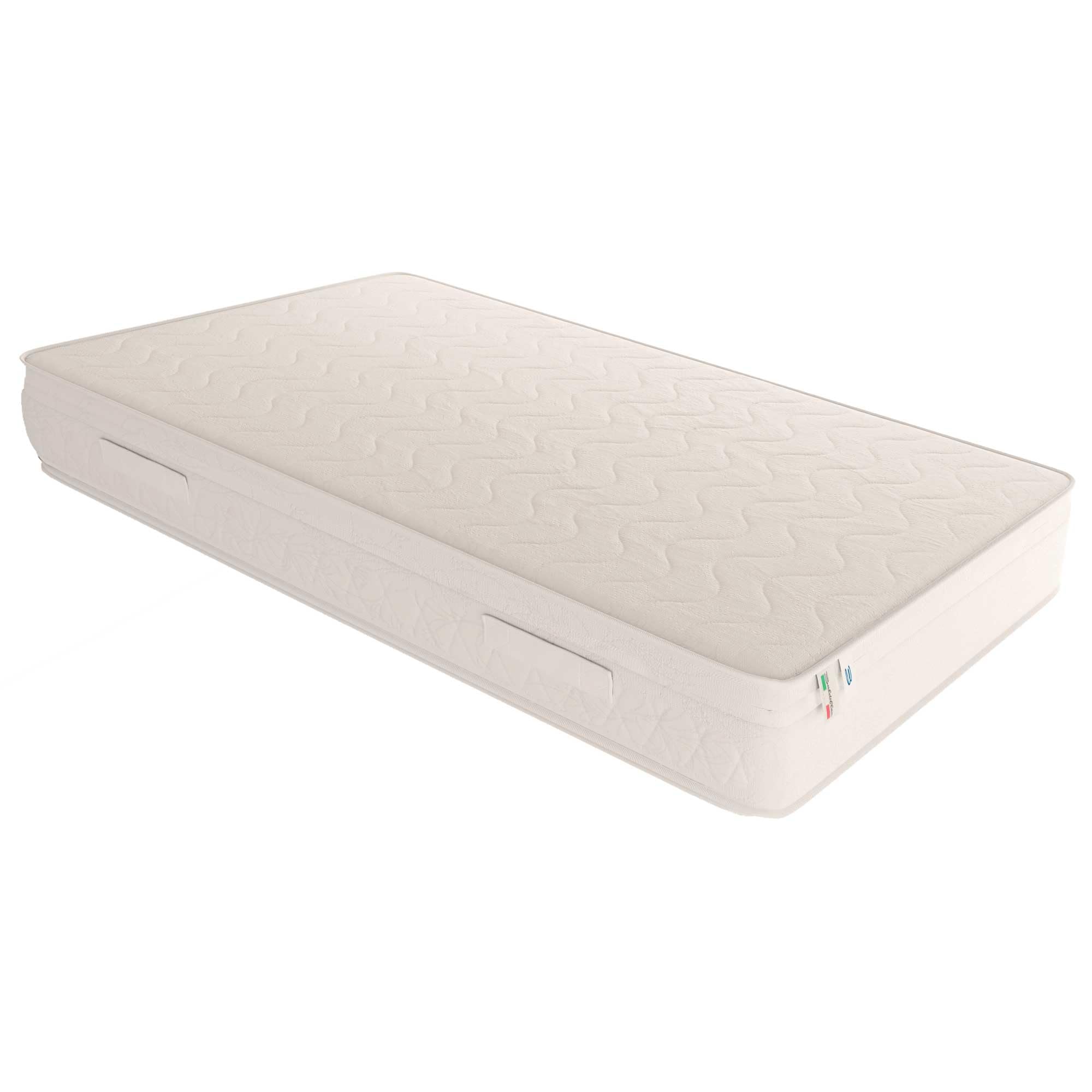 Baldiflex Emporio - Memory Foam Mattress Single Size 80x190cm, 30cm Height, Zoned Support, Ergonomic Design, Anti-Dust Mite & Breathable - Perfect for Bedrooms, Guest Rooms, and Small Apartments