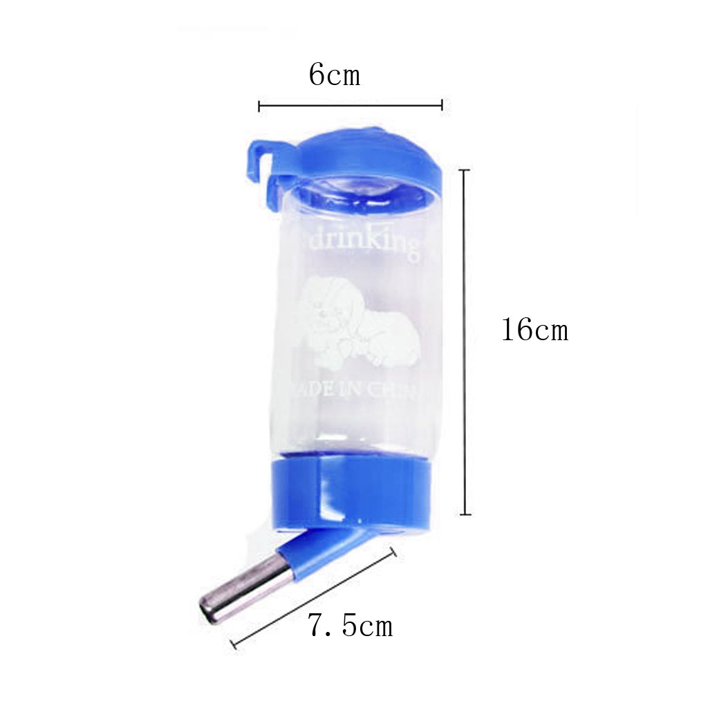 UJEAVETTE® 500Ml Pet Water Fountain - Automatic Drinking Bowl for Cats & Dogs, Blue - Ideal for Home, Office, and Travel Use